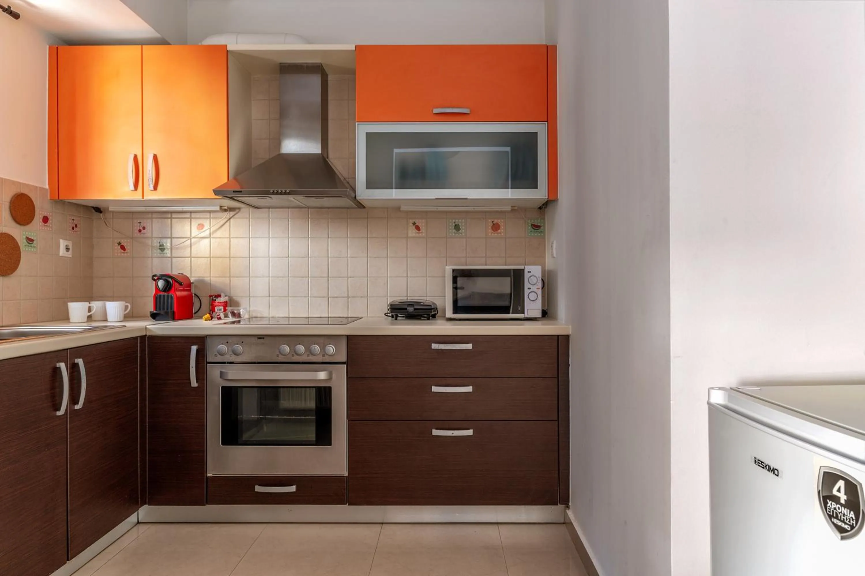 Kitchen or kitchenette in Elvita Apartments 2