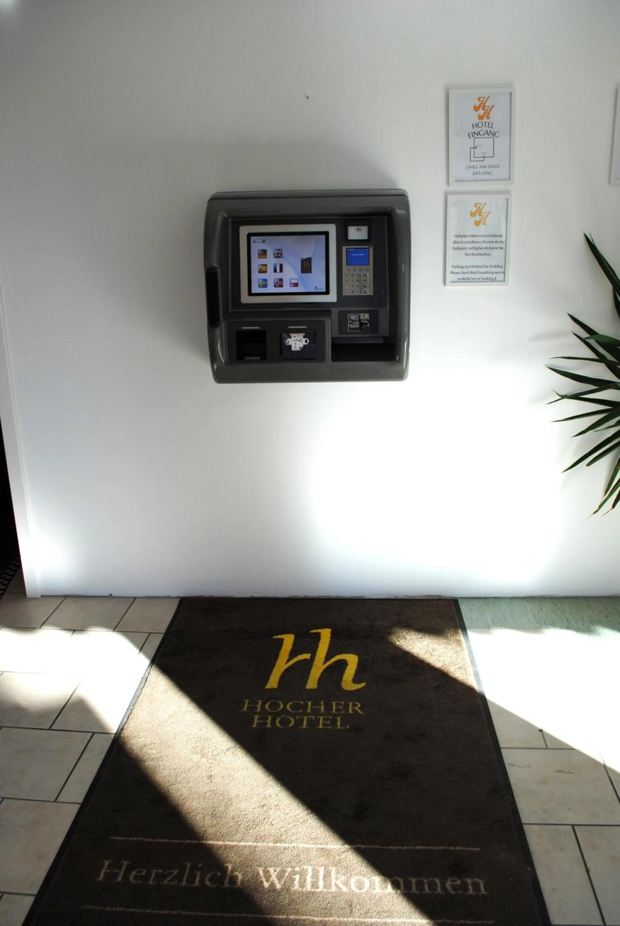 Lobby or reception in Hotel & Café Göller