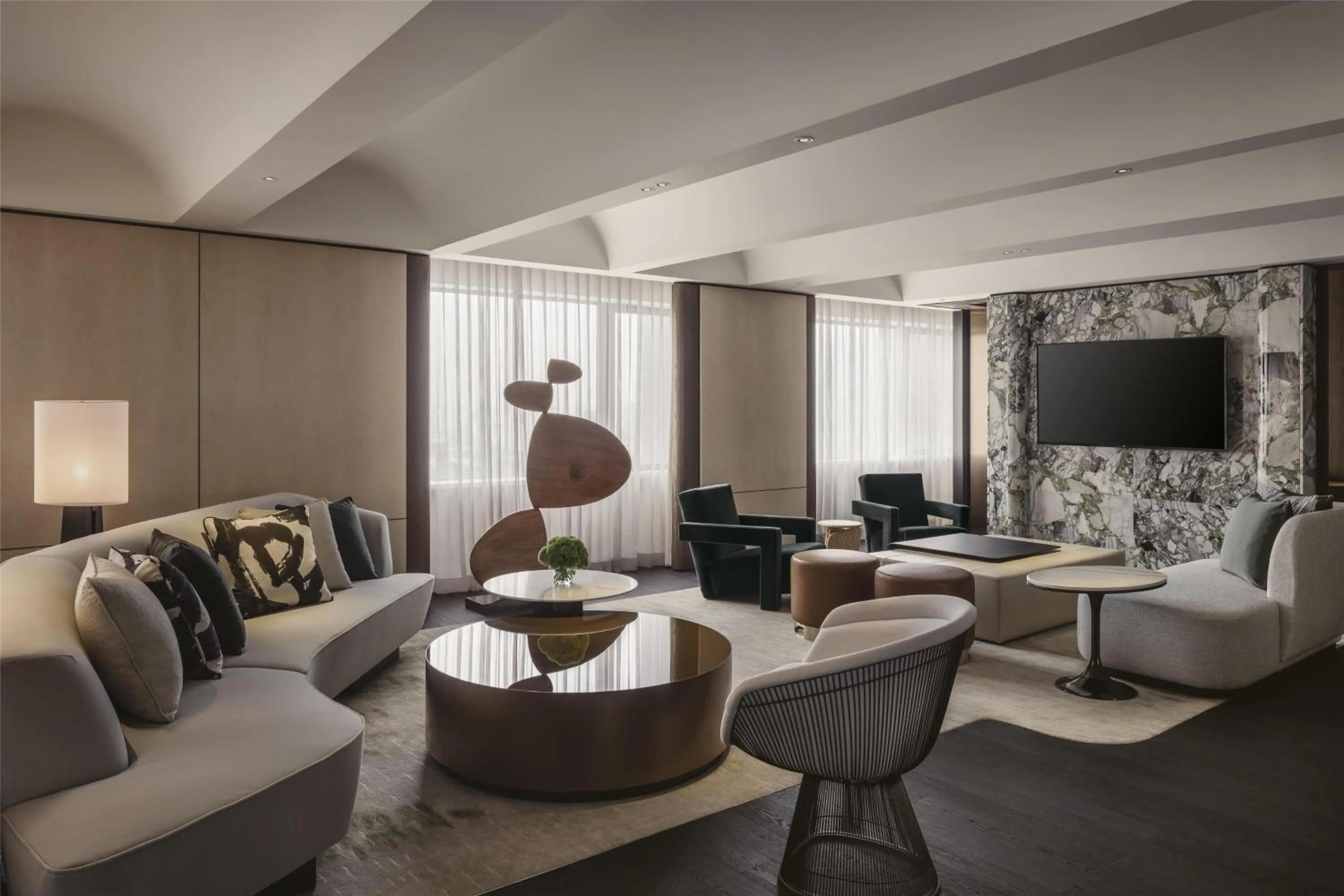 Living room in Hilton Singapore Orchard