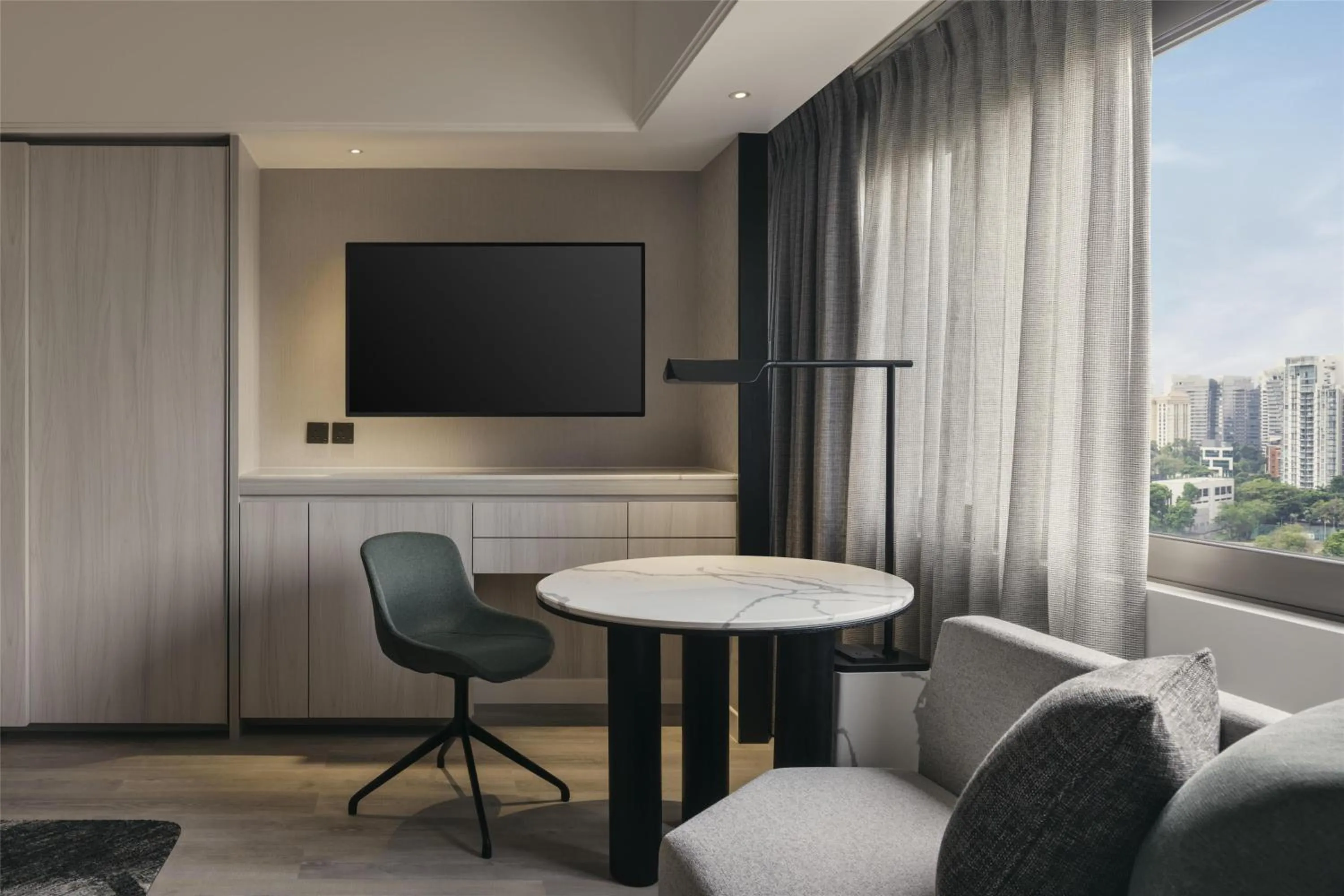 Living room in Hilton Singapore Orchard