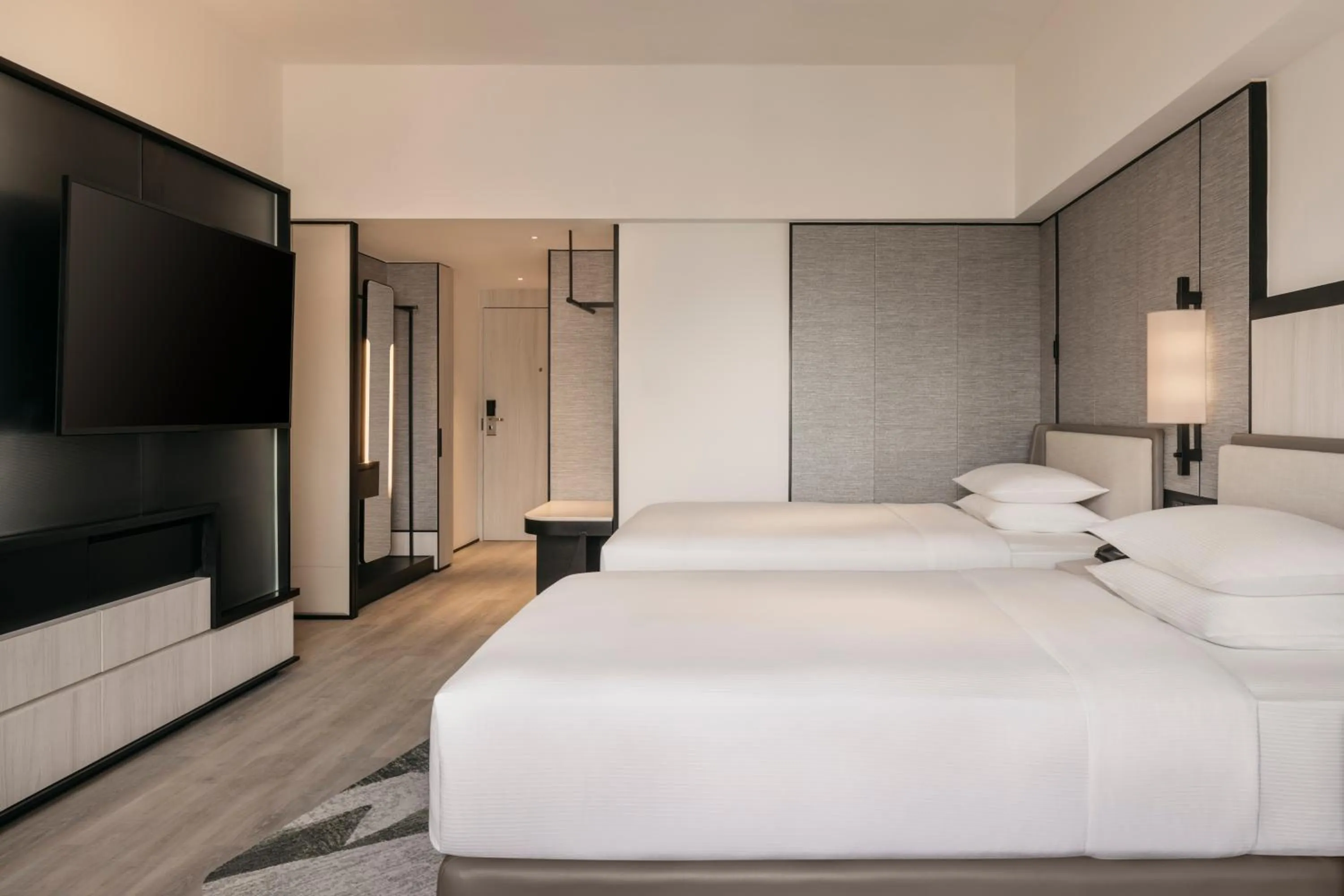 Bed in Hilton Singapore Orchard