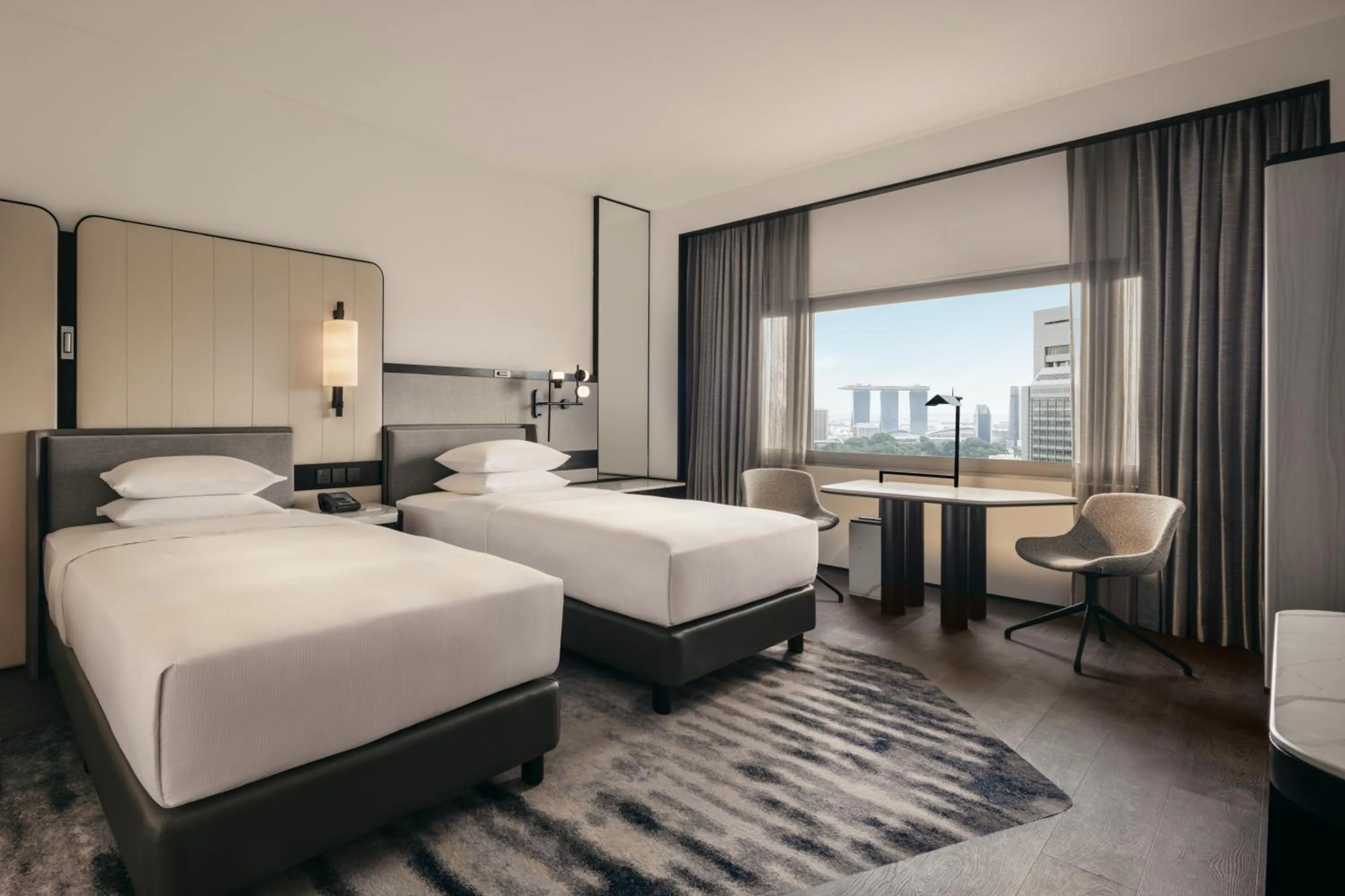 Bed in Hilton Singapore Orchard