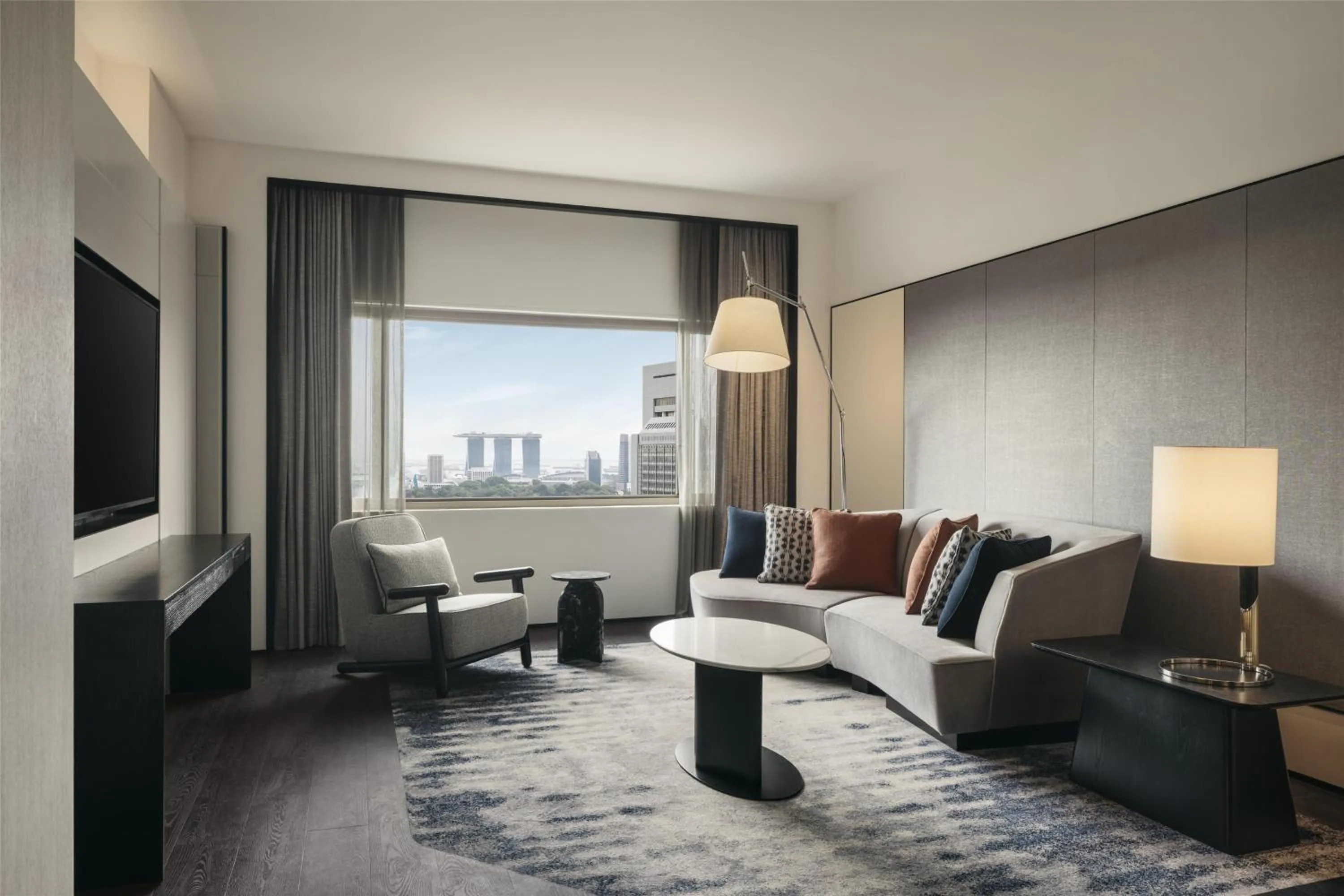 Living room in Hilton Singapore Orchard