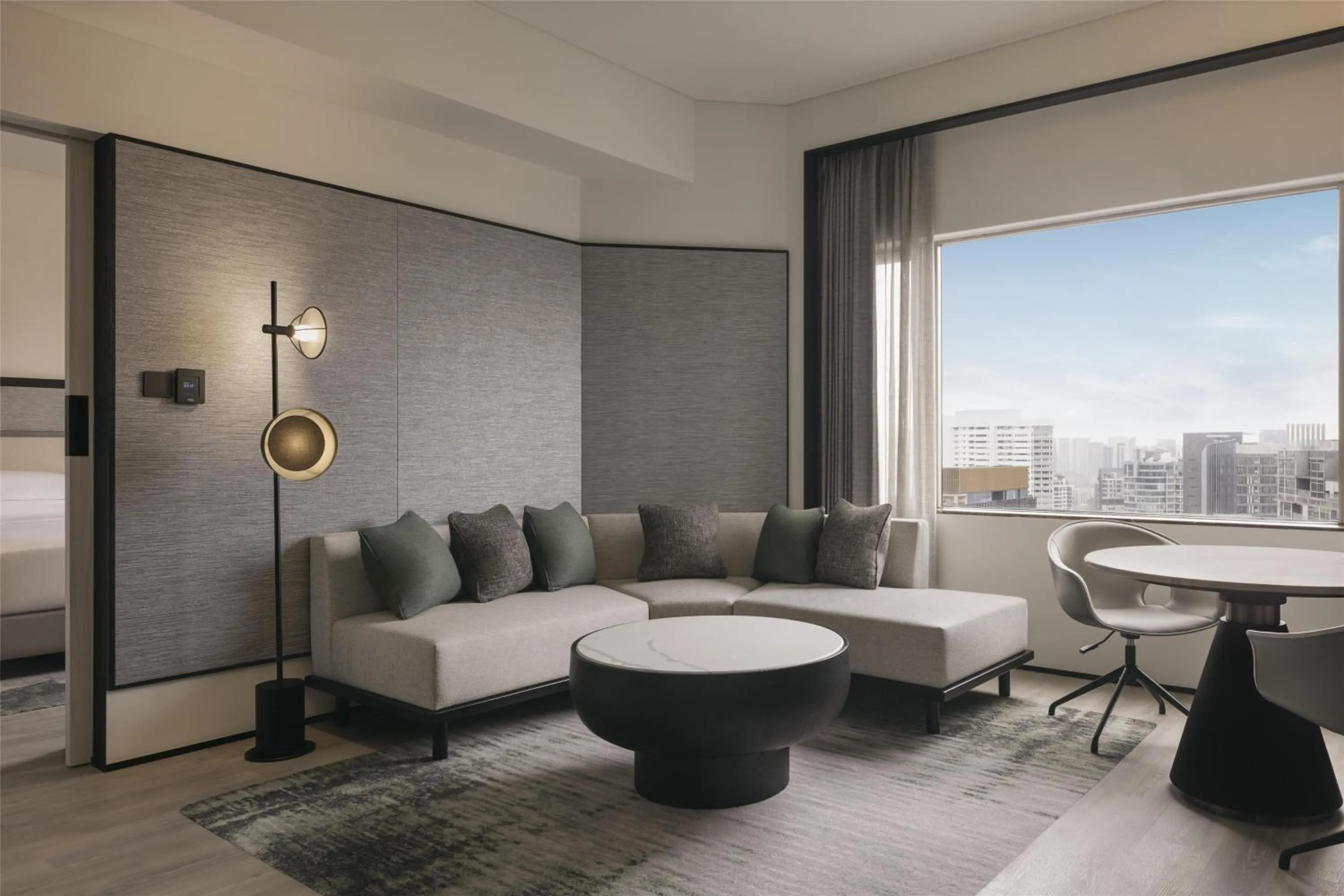 Living room in Hilton Singapore Orchard