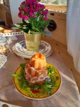 Breakfast in B&B Luxury Villa Olimpia Home Restaurant