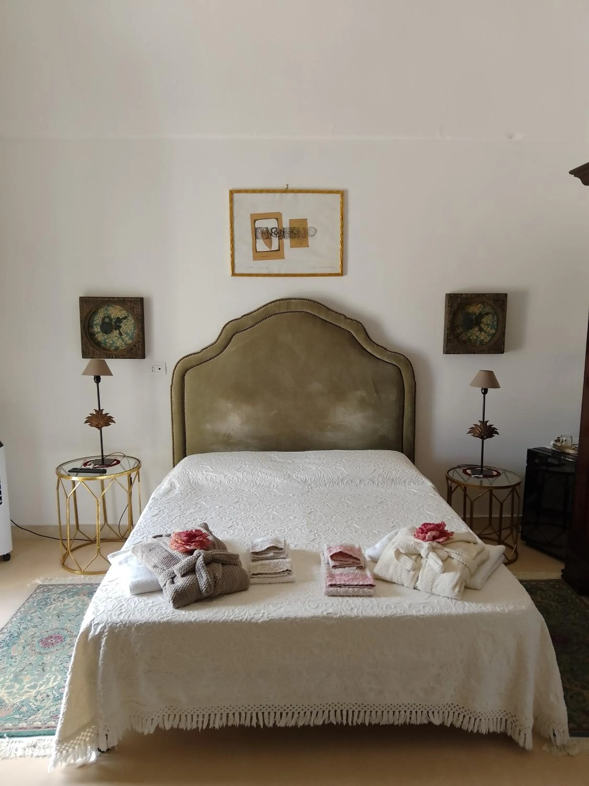Bed in B&B Luxury Villa Olimpia Home Restaurant