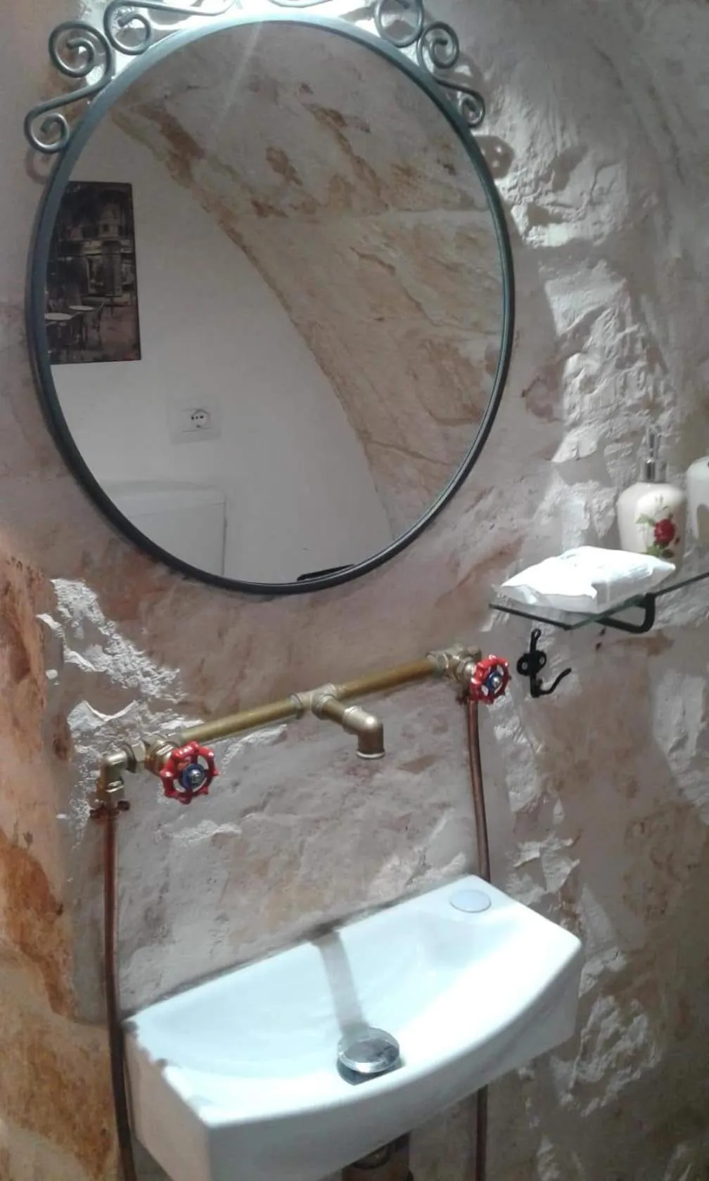 Bathroom in B&B Luxury Villa Olimpia Home Restaurant