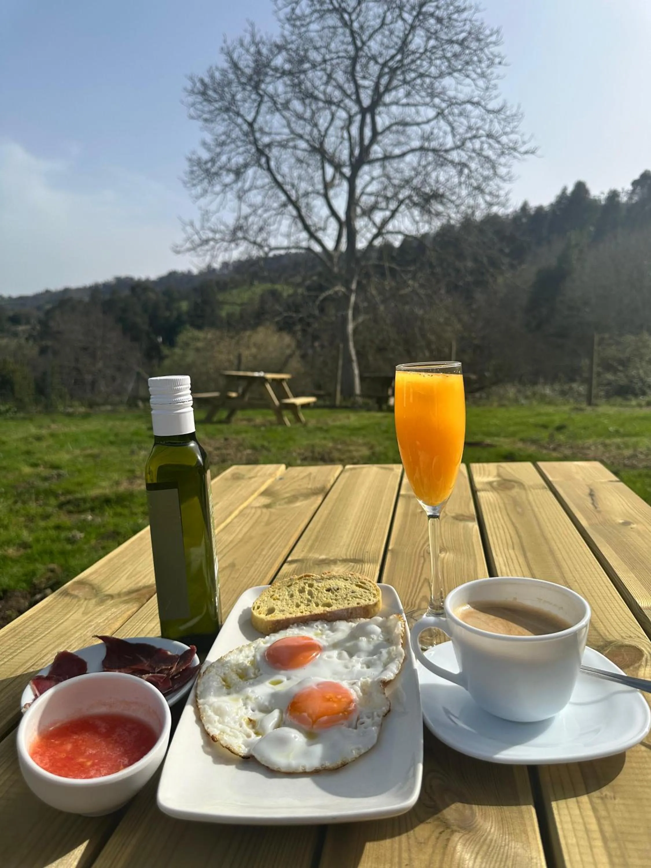 Breakfast in El Mirador de Deva