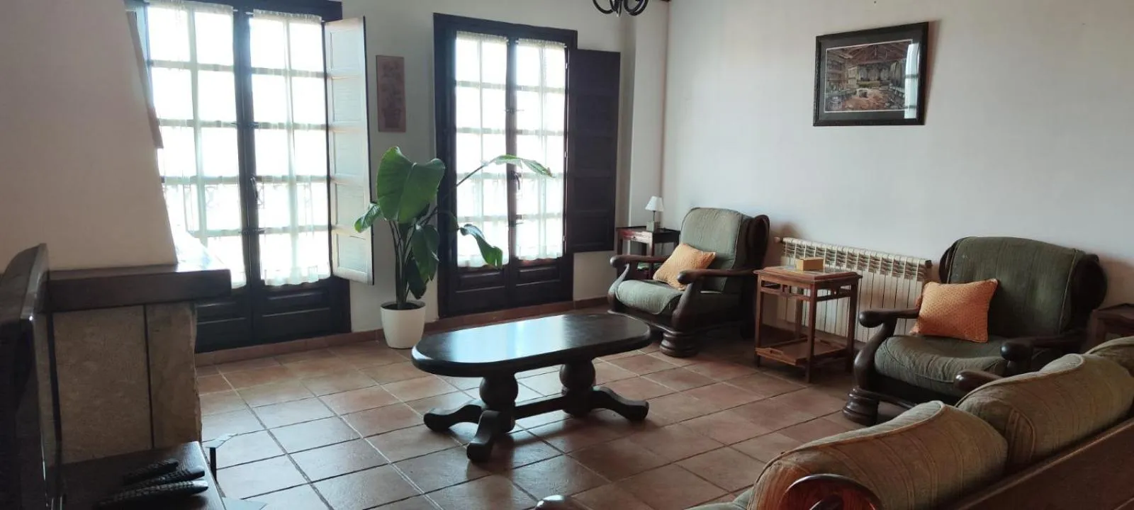 Living room in El Mirador de Deva