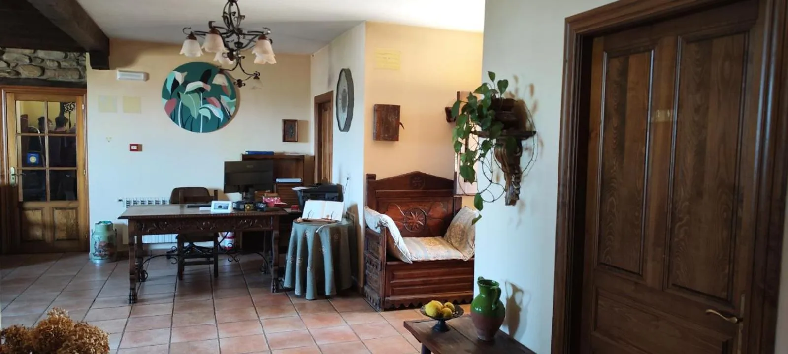 Living room in El Mirador de Deva