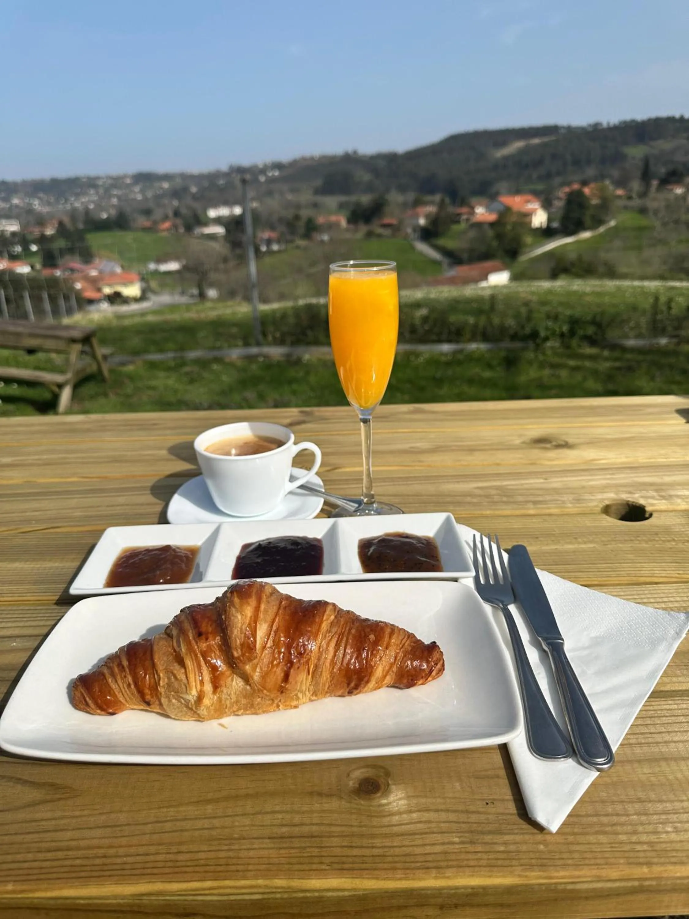 Breakfast in El Mirador de Deva