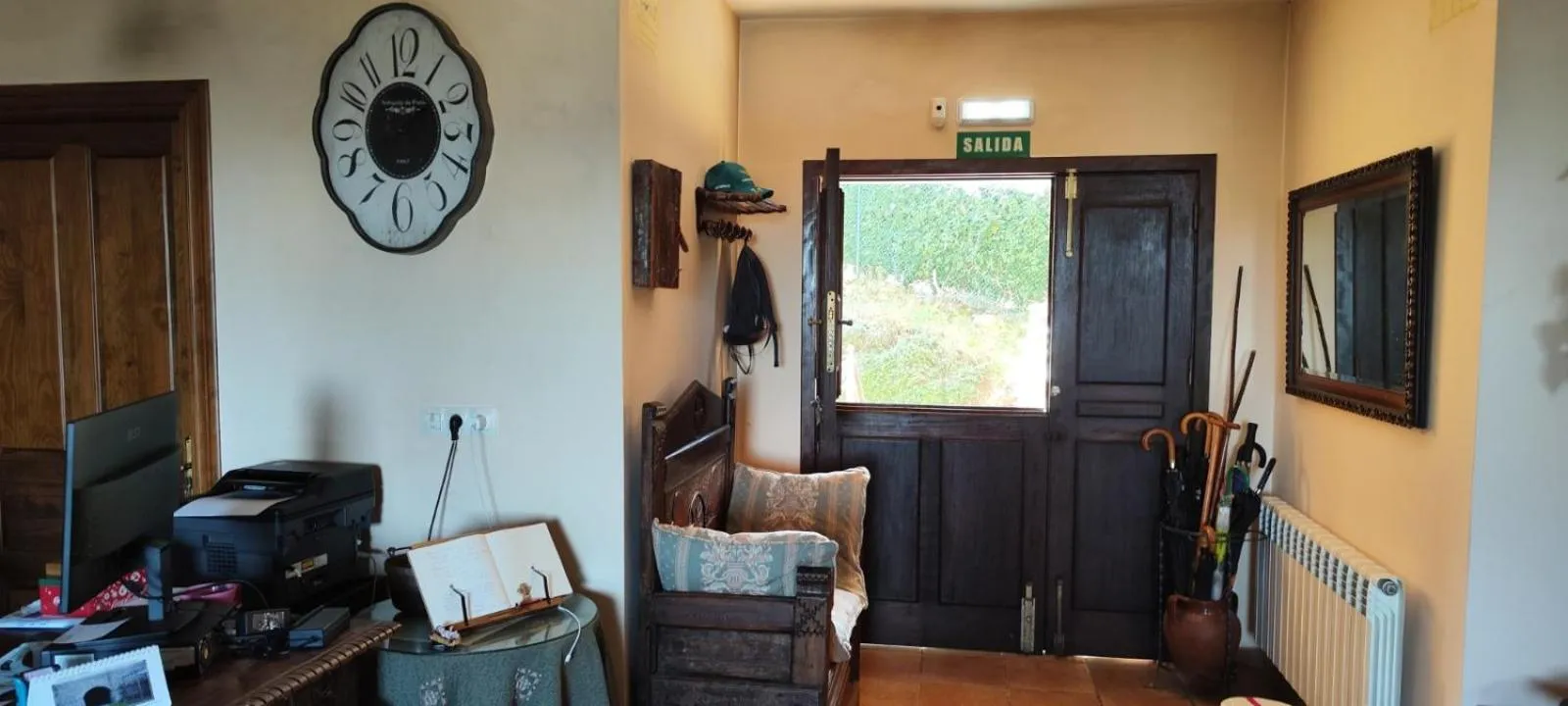 Living room in El Mirador de Deva