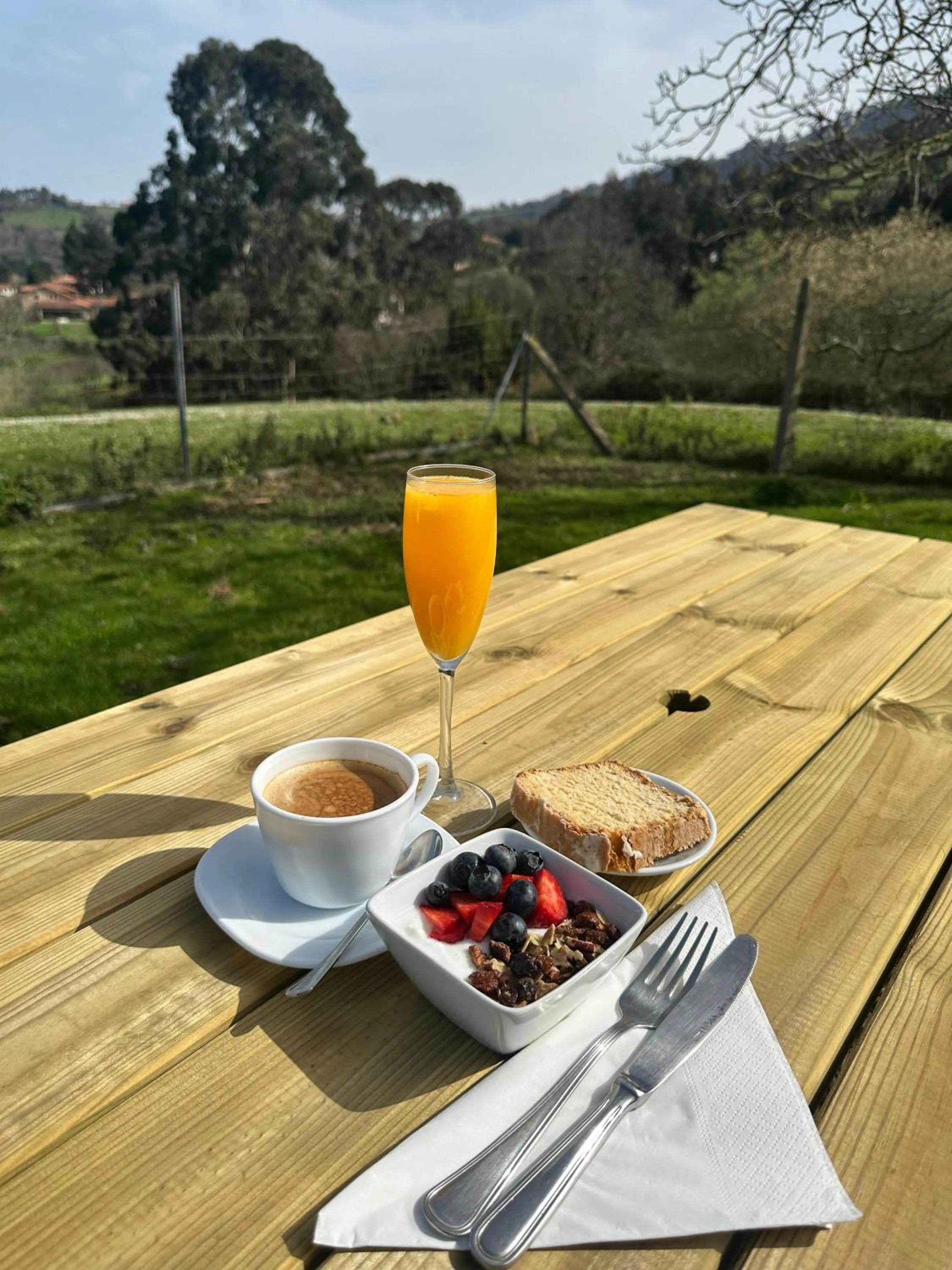 Breakfast in El Mirador de Deva