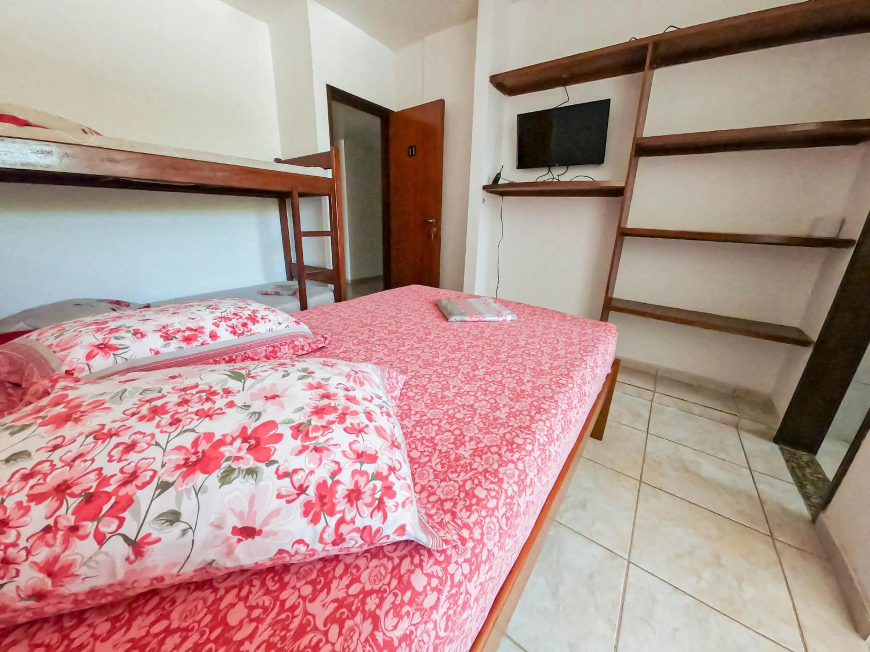 Bed in Pousada Estrela Dourada