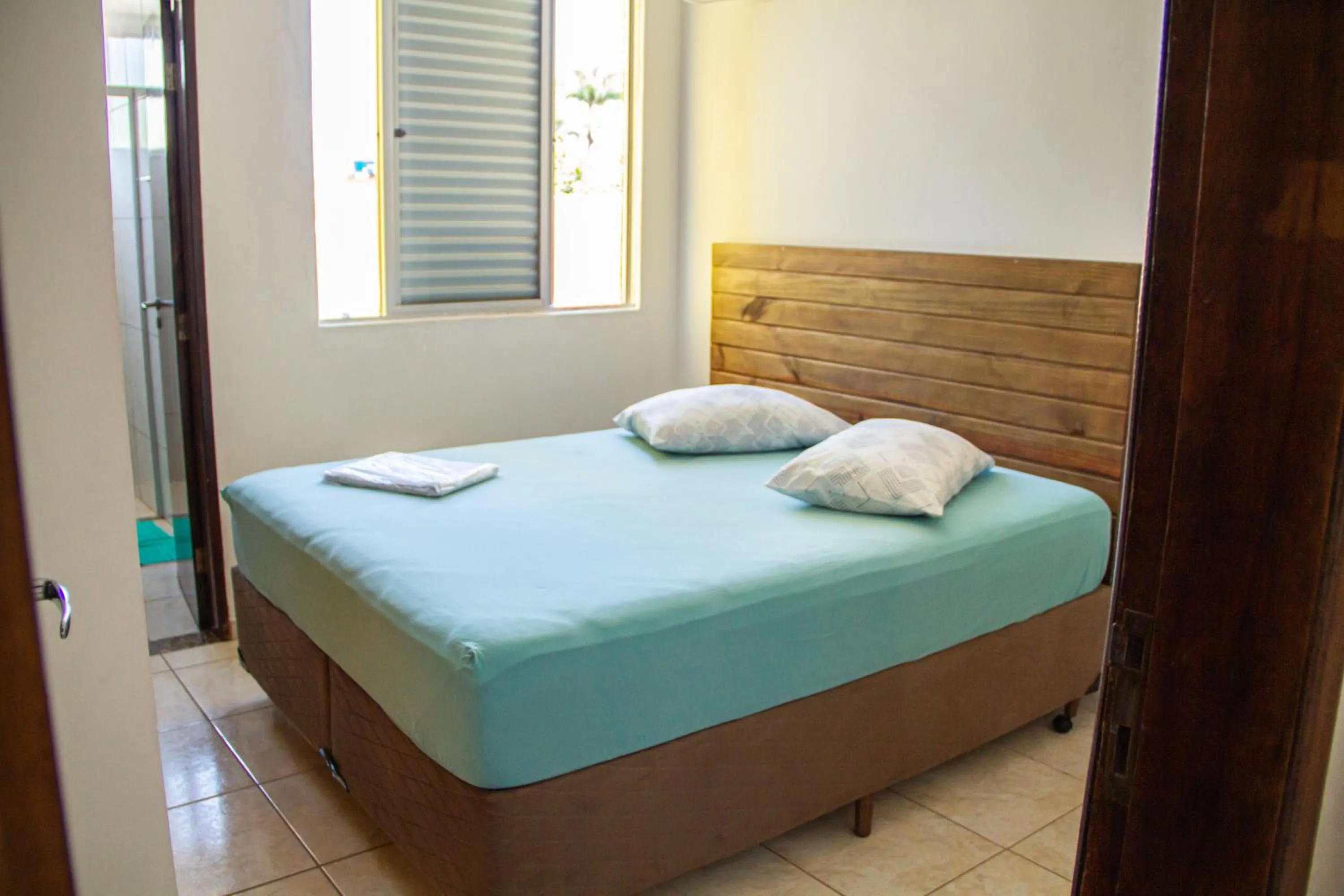 Bed in Pousada Estrela Dourada