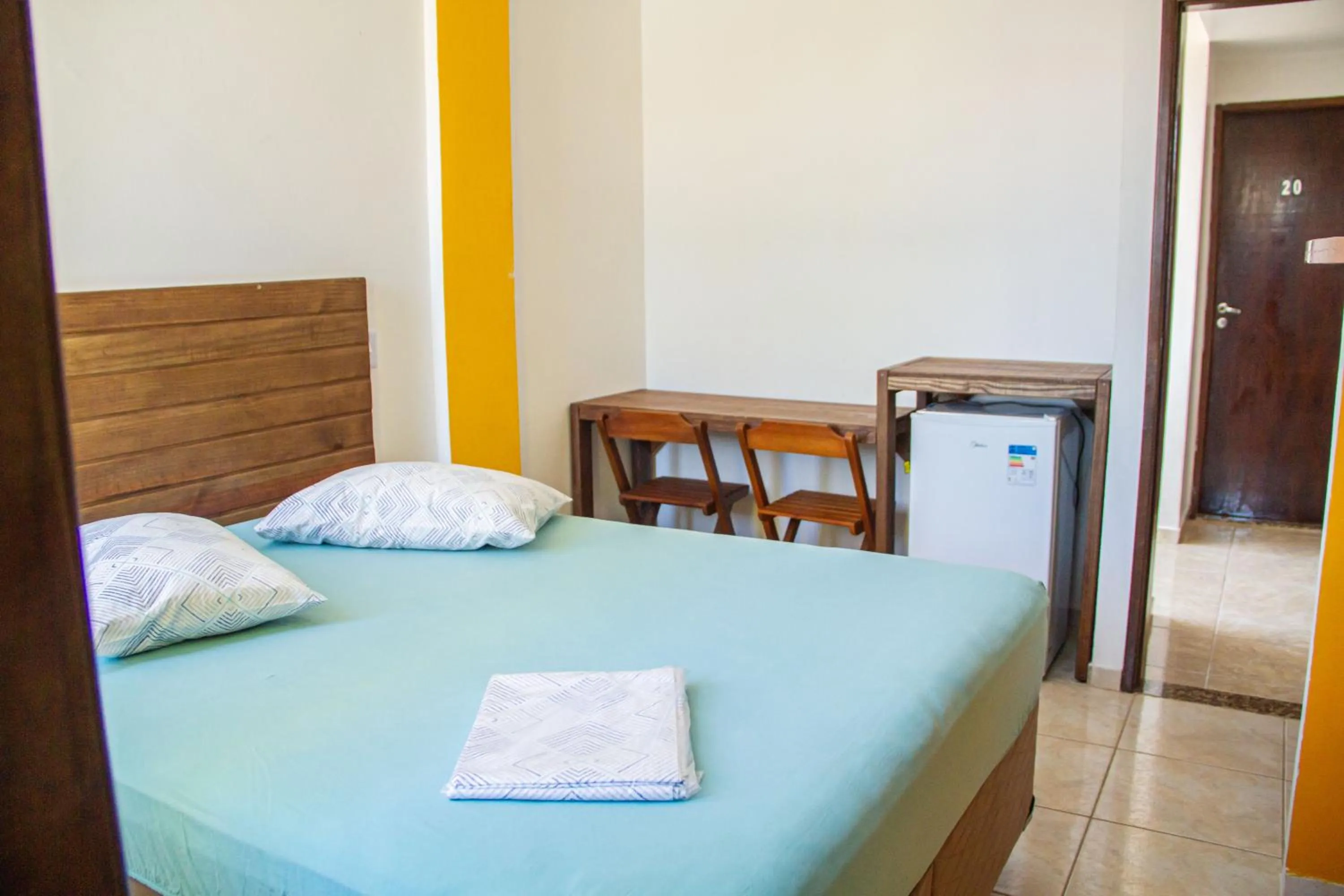 Bed in Pousada Estrela Dourada