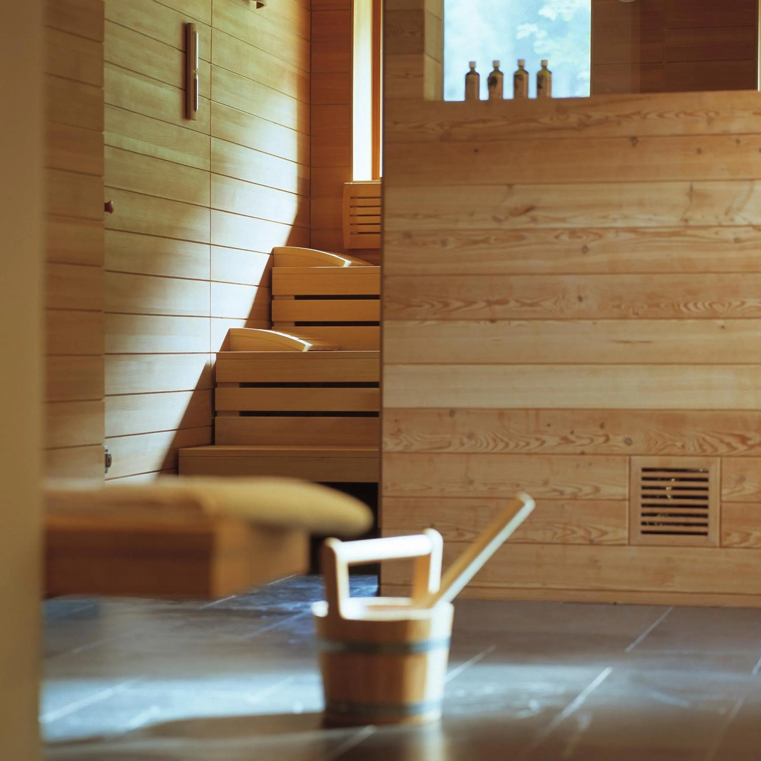 Sauna in Ferienpension Senfter