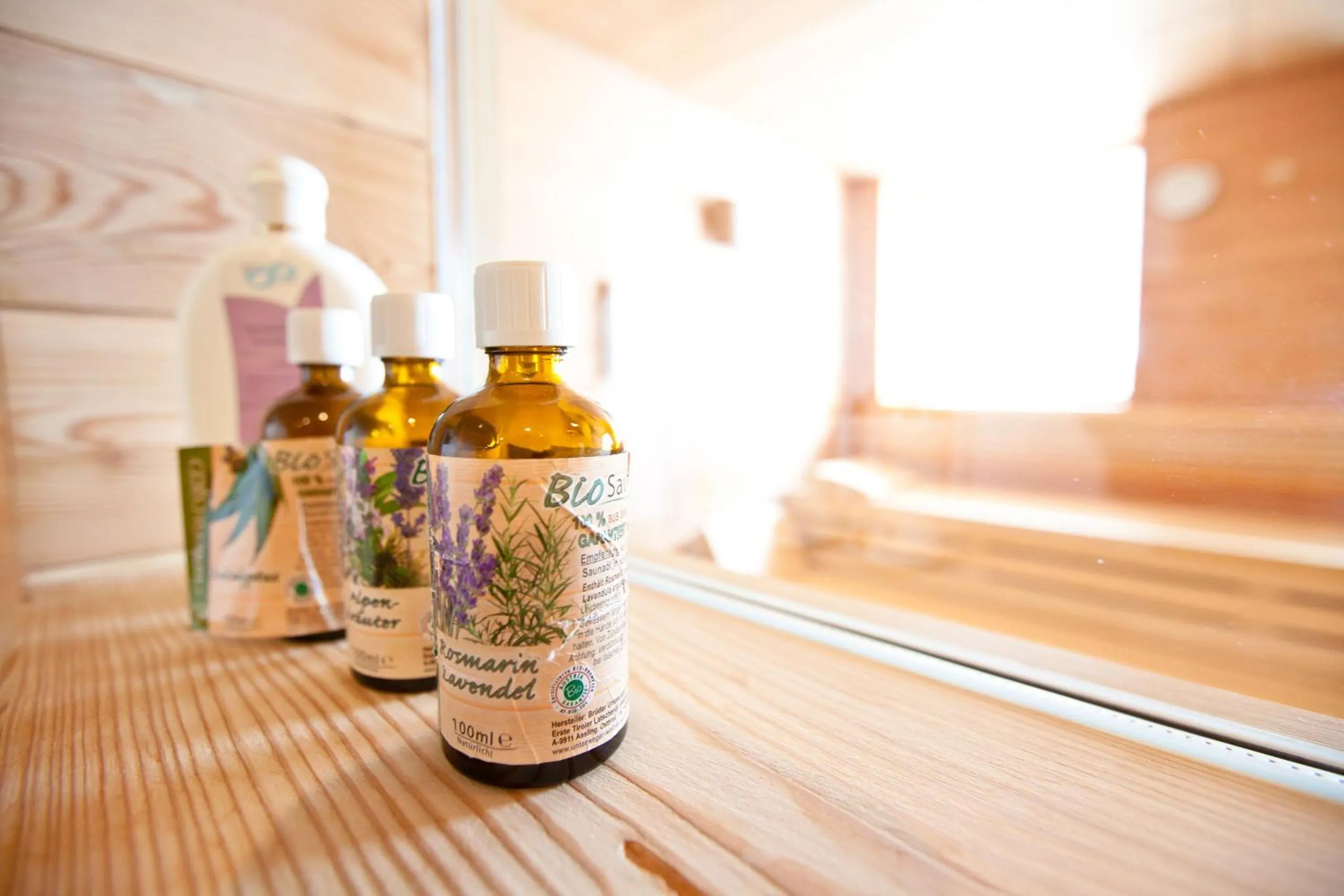 Sauna in Ferienpension Senfter