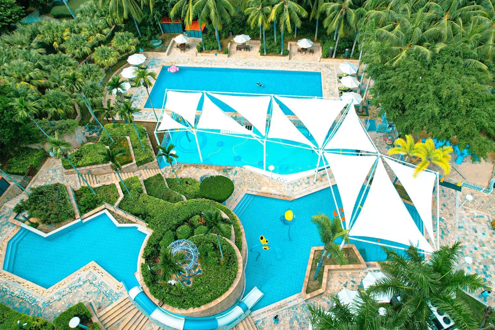 Children play ground in Sanya Marriott Yalong Bay Resort & Spa