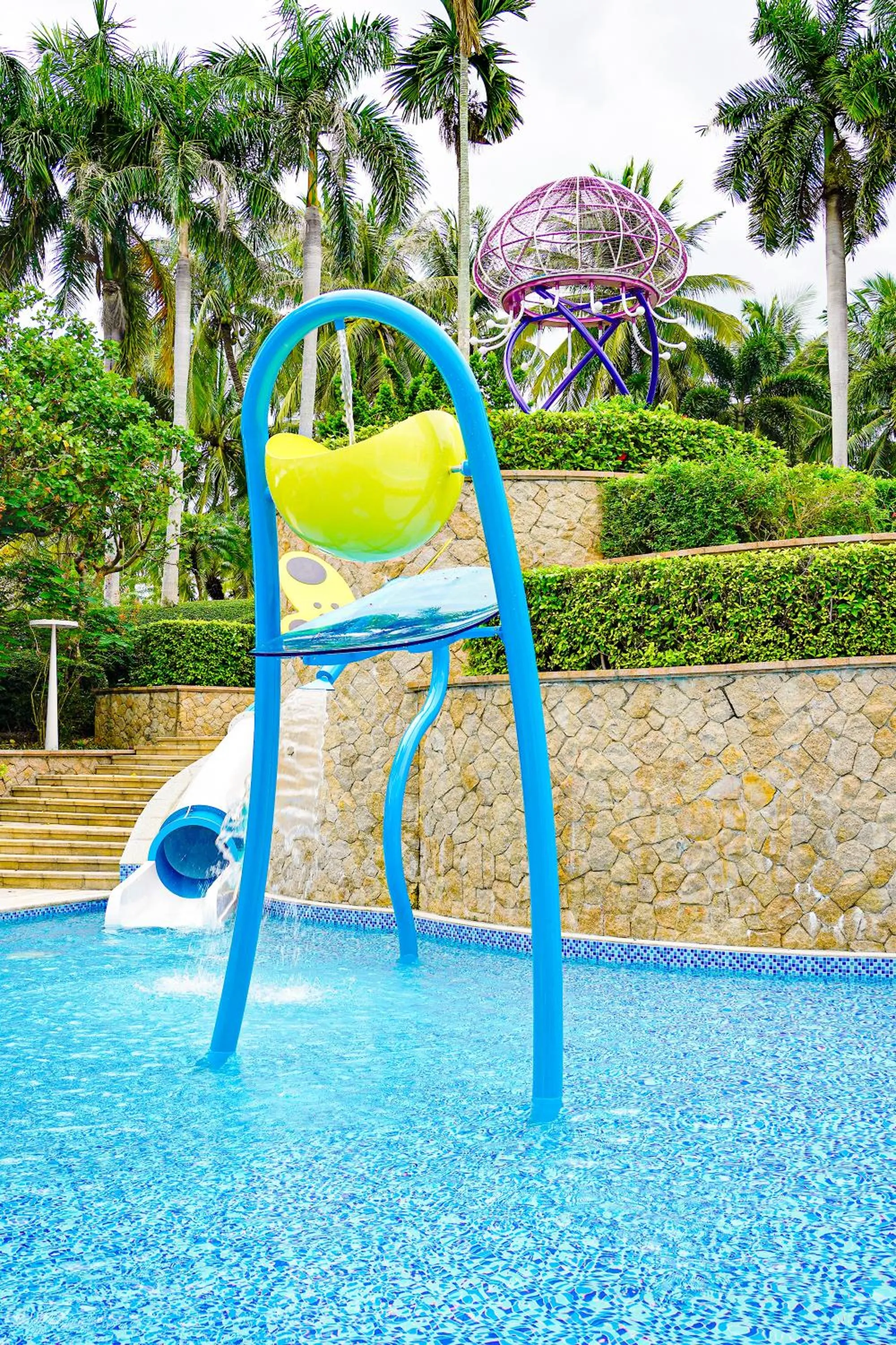 Children play ground in Sanya Marriott Yalong Bay Resort & Spa