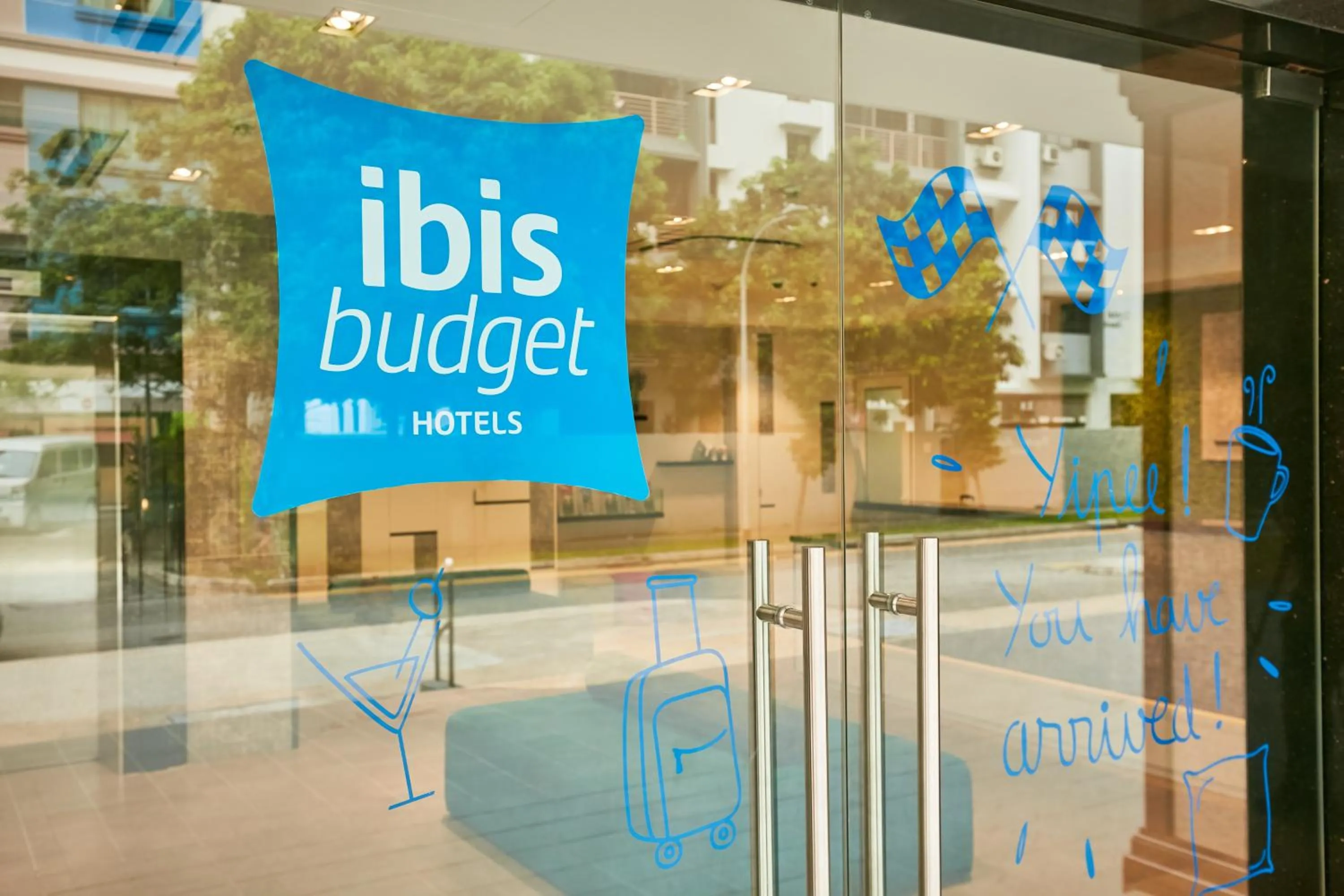 Logo/Certificate/Sign in ibis budget Singapore Emerald