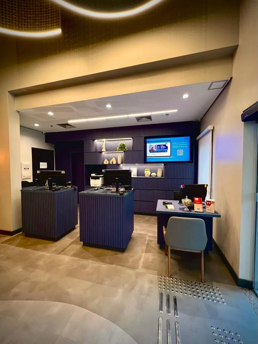 Lobby or reception in Comfort Hotel Joinville
