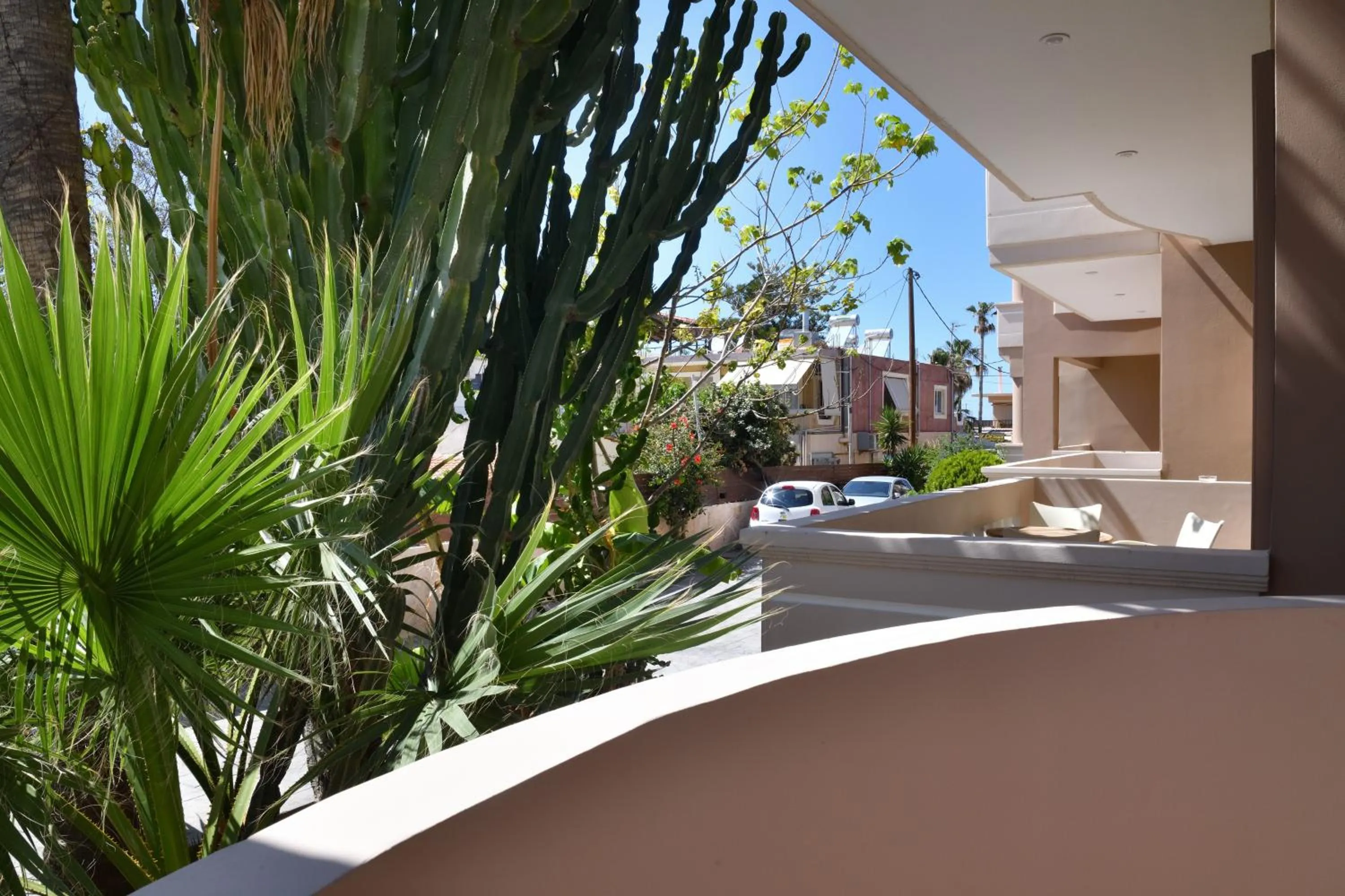 Patio in Akatos Hotel