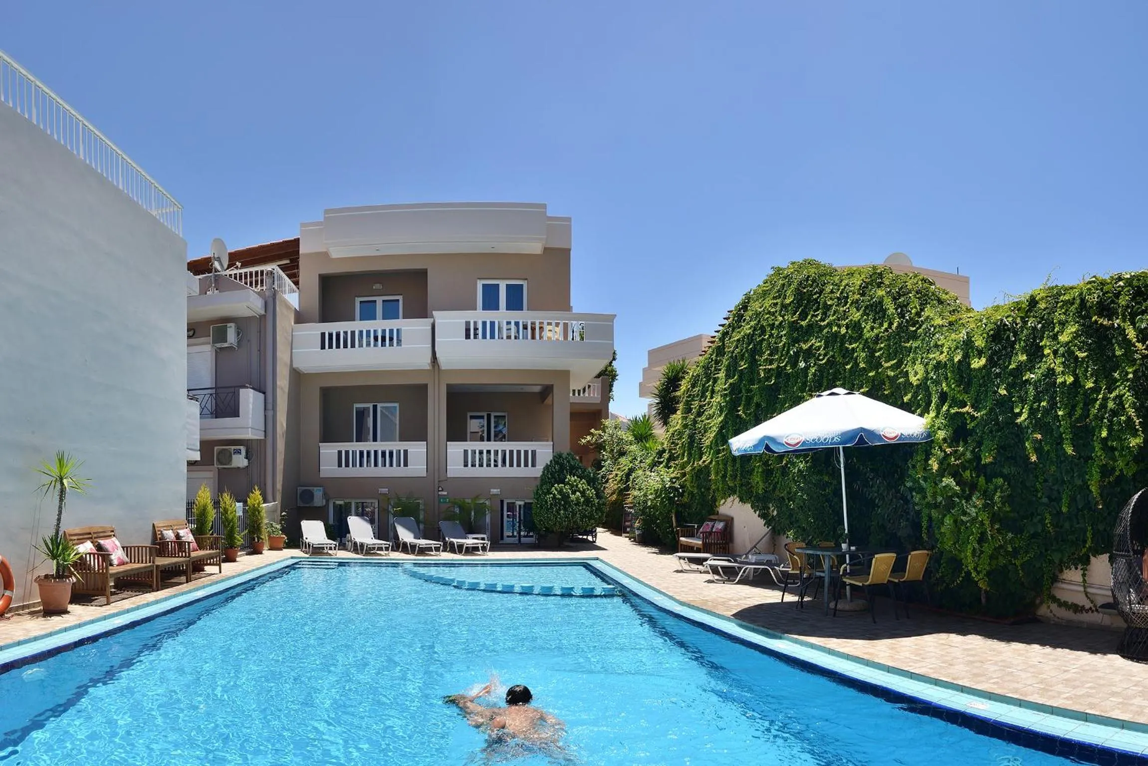 Property building in Akatos Hotel