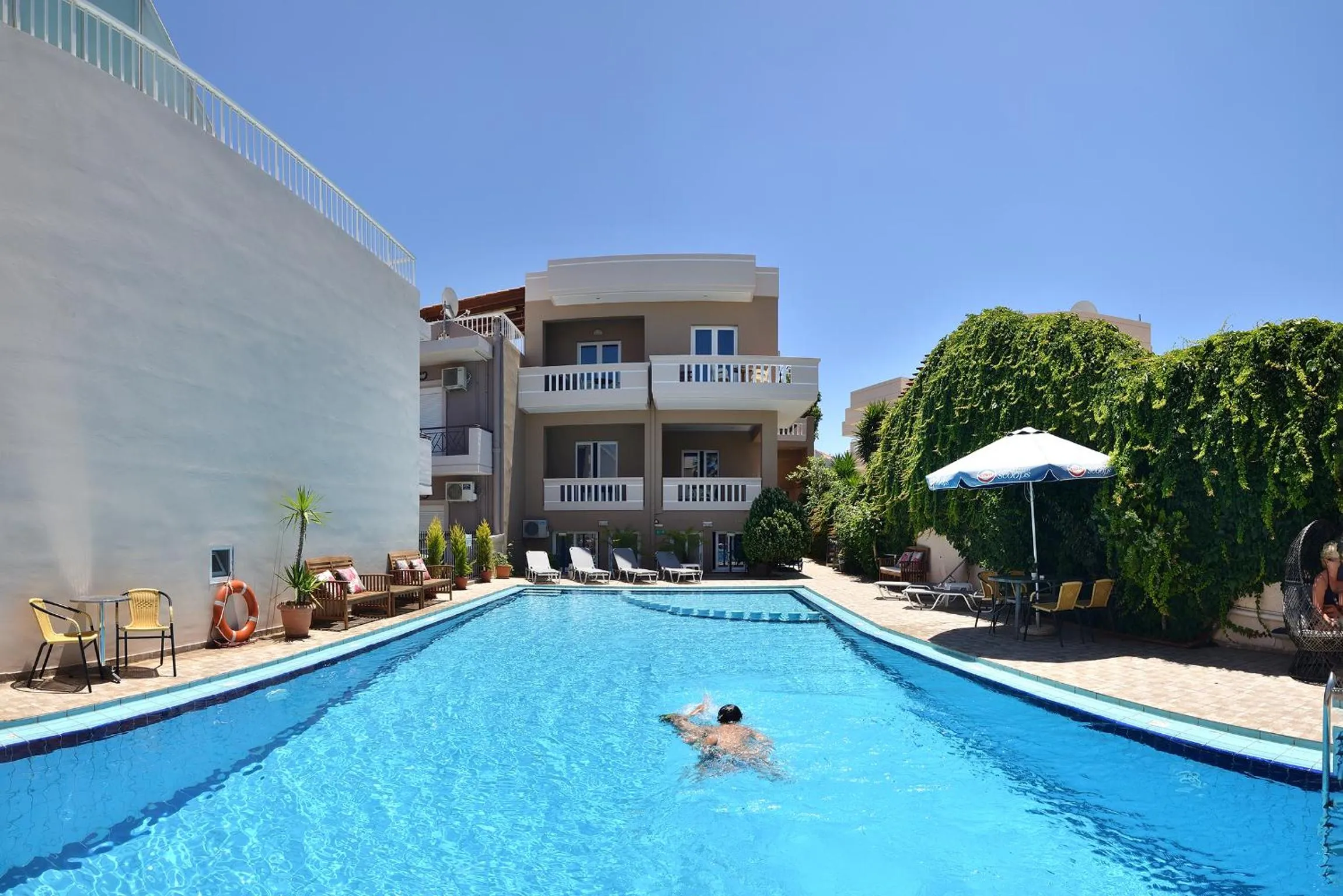 Property building in Akatos Hotel