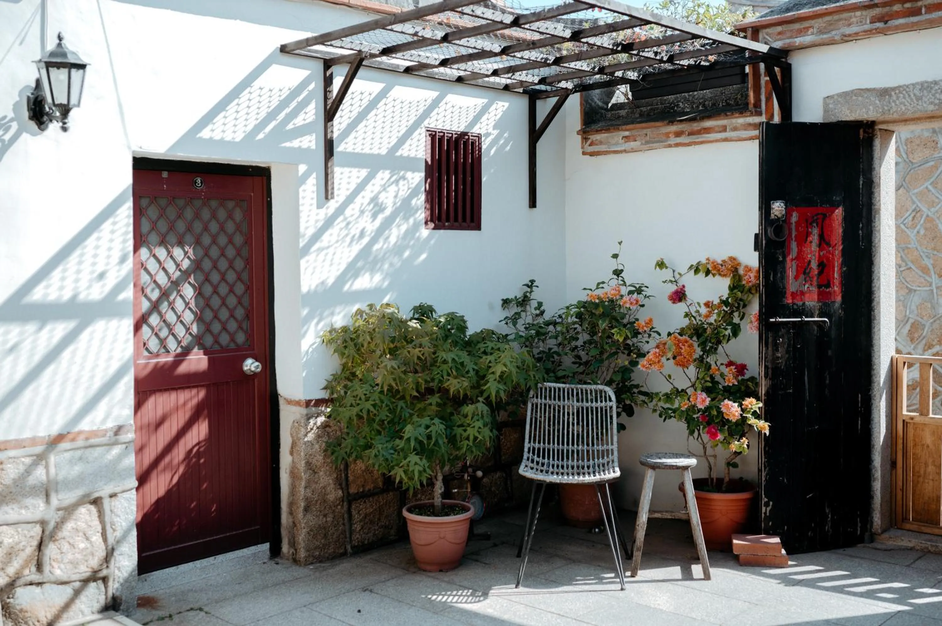 Patio in Live Guest House