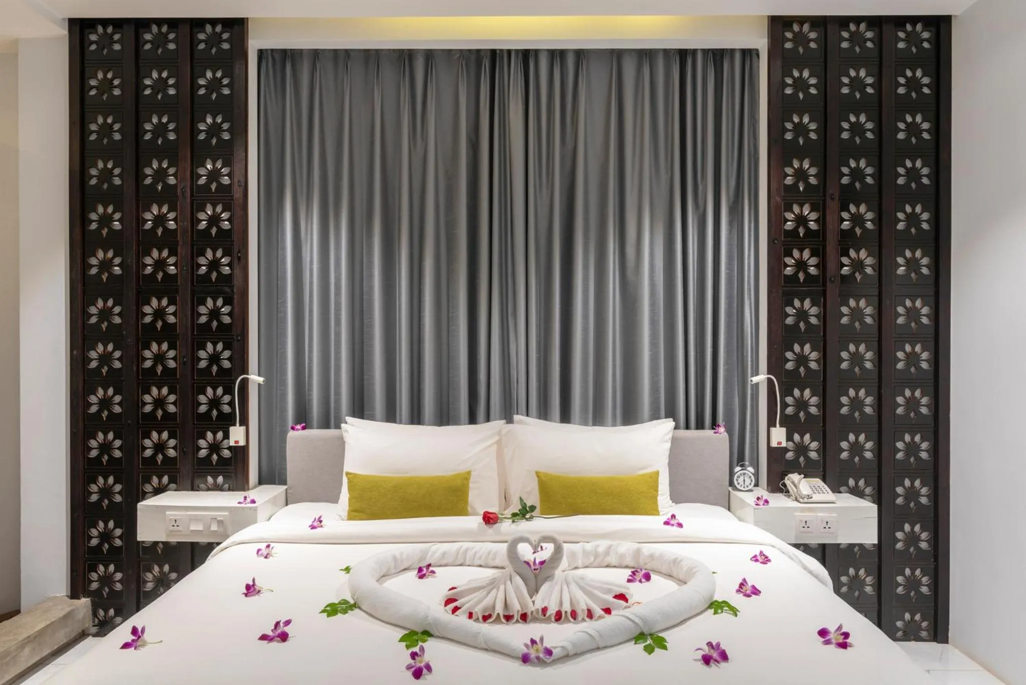 Bed in King Rock Residence