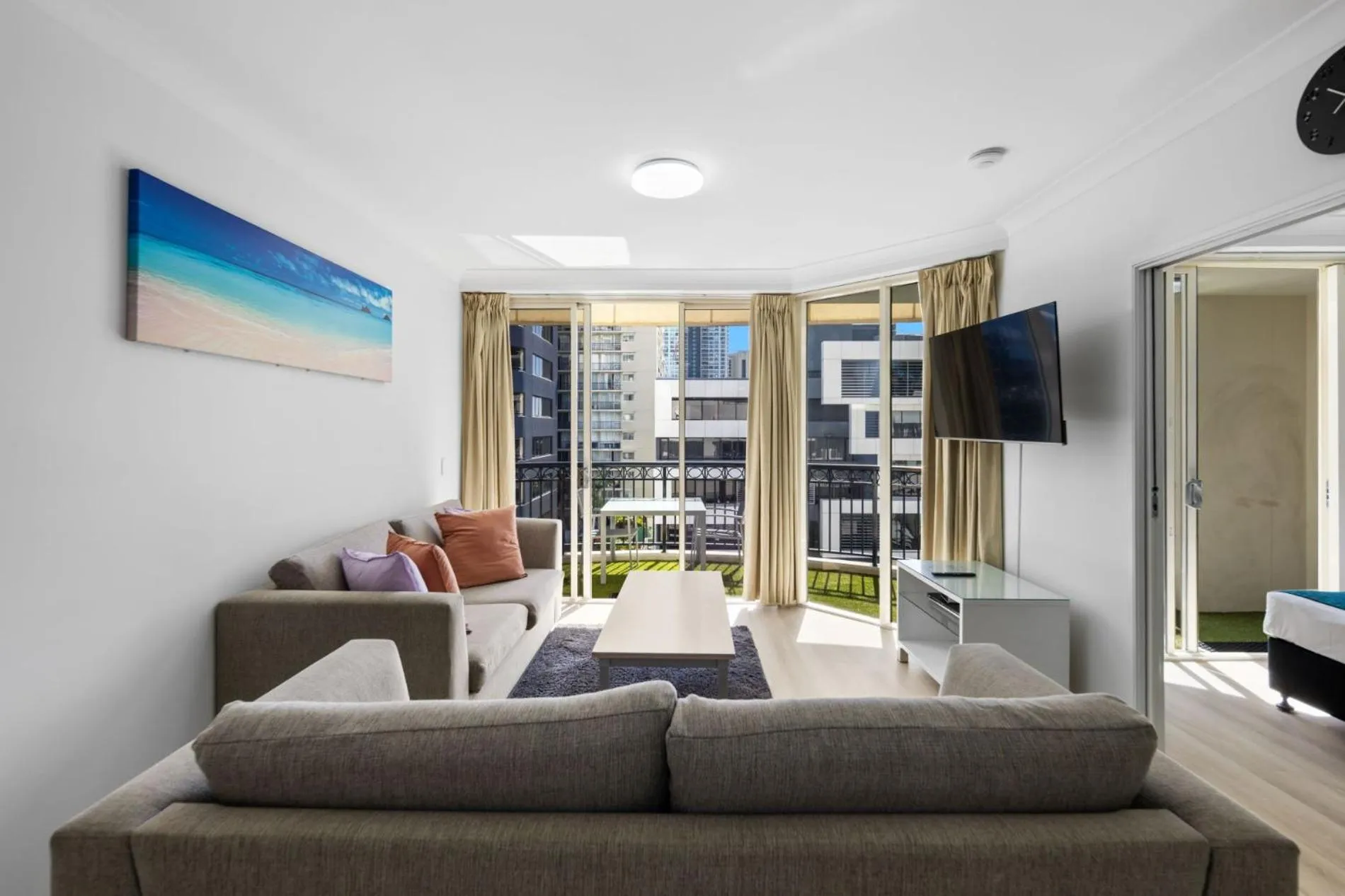 Living room in Chevron Renaissance - Private Apartments - Hosted by Coastal Letting Co.