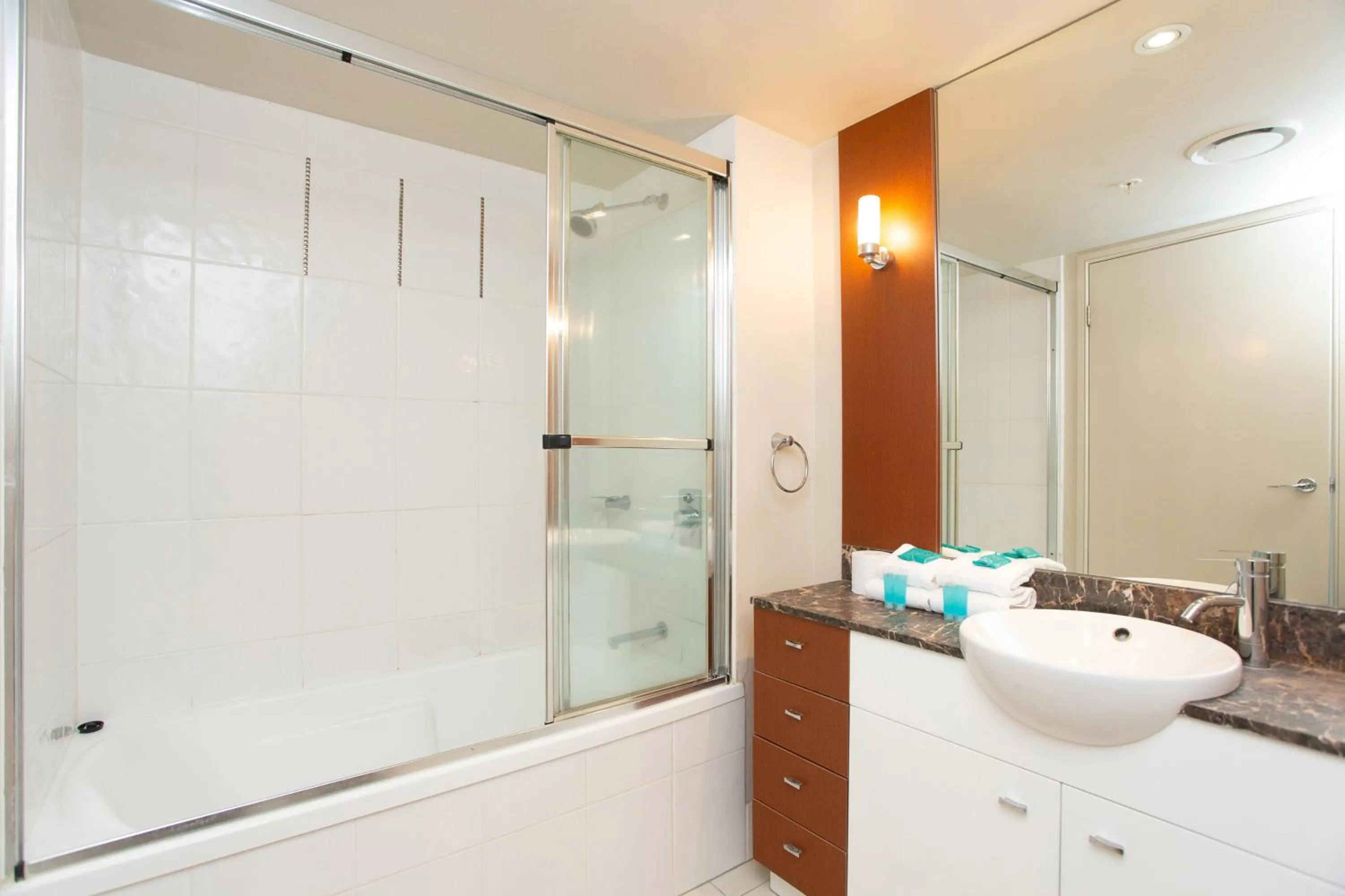 Shower in Chevron Renaissance - Private Apartments - Hosted by Coastal Letting Co.