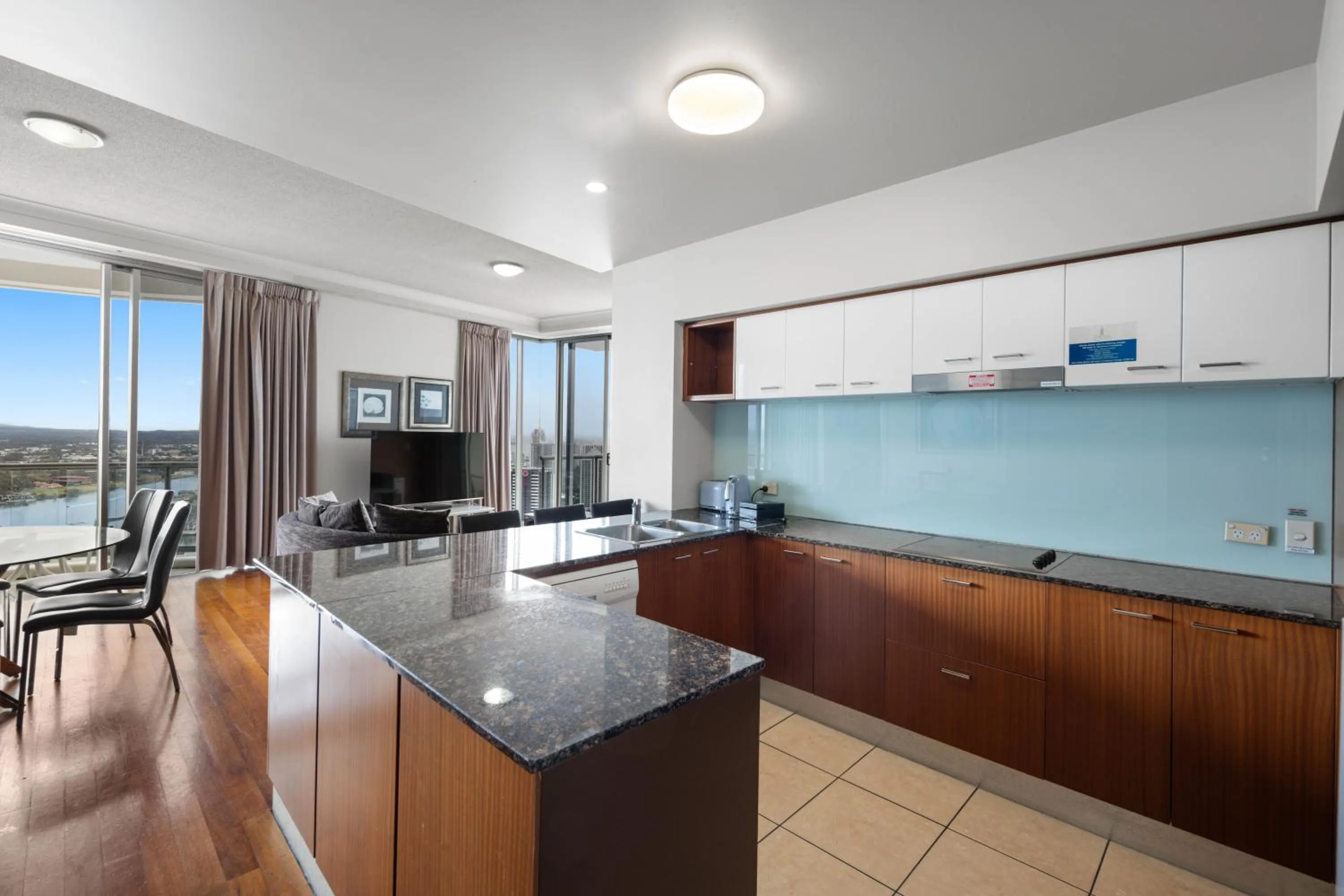 Kitchen or kitchenette in Chevron Renaissance - Private Apartments - Hosted by Coastal Letting Co.