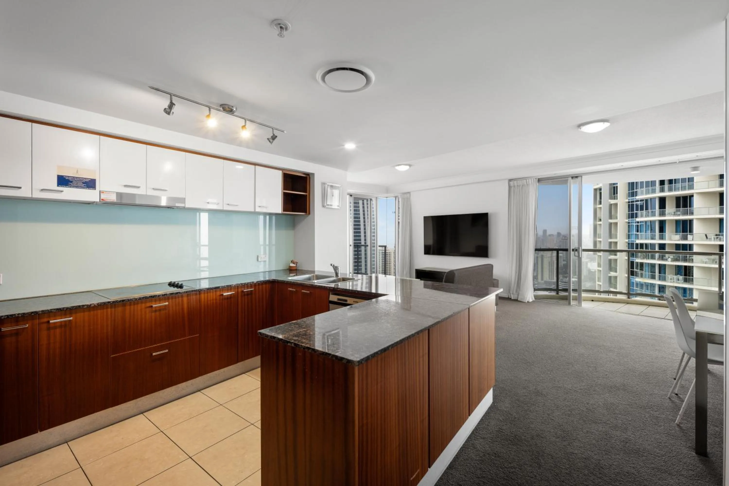 Kitchen or kitchenette in Chevron Renaissance - Private Apartments - Hosted by Coastal Letting Co.