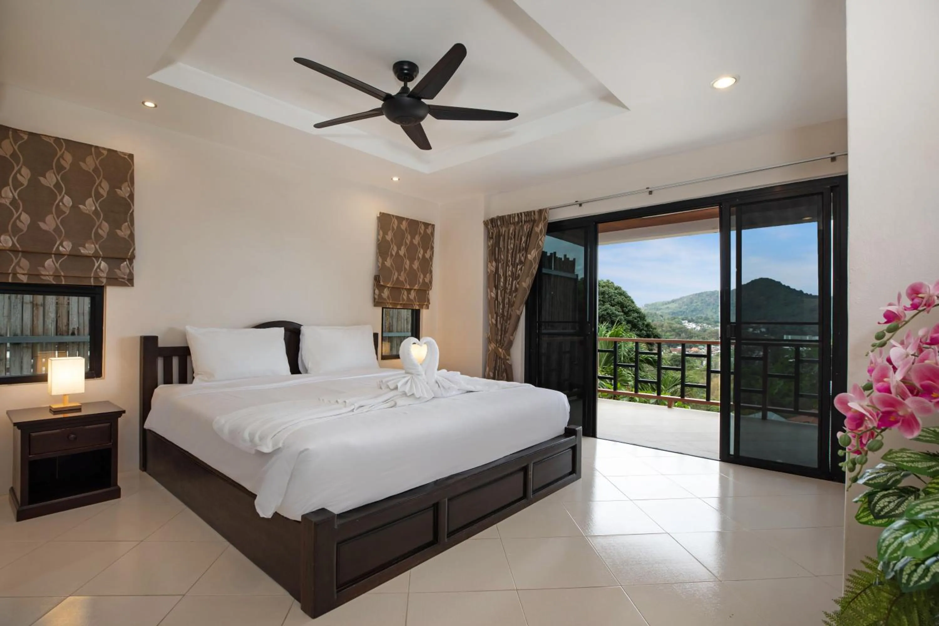 Natural landscape, Bed in Baan Chom View Kamala - SHA Plus
