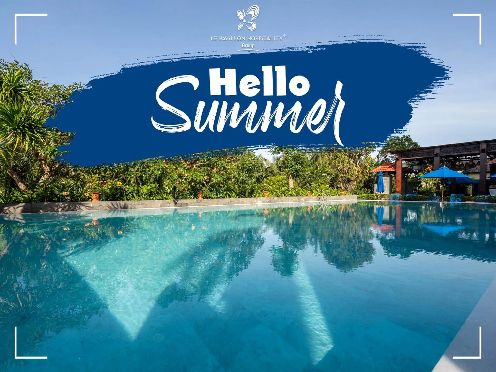 Pool view in Le Pavillon Hoi An Luxury Resort & Spa