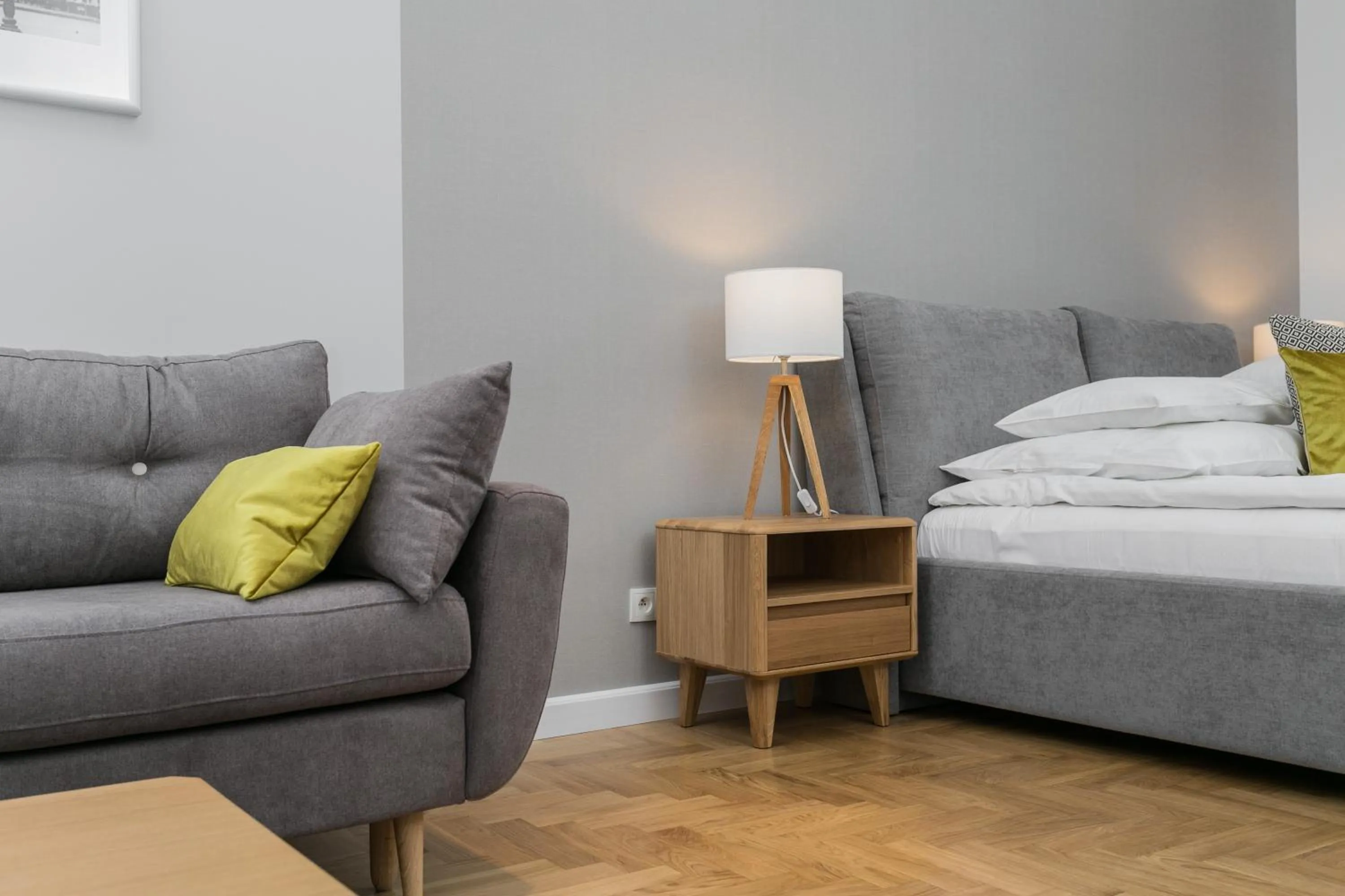 Bedroom, Bed in Venetian House Market Square Aparthotel