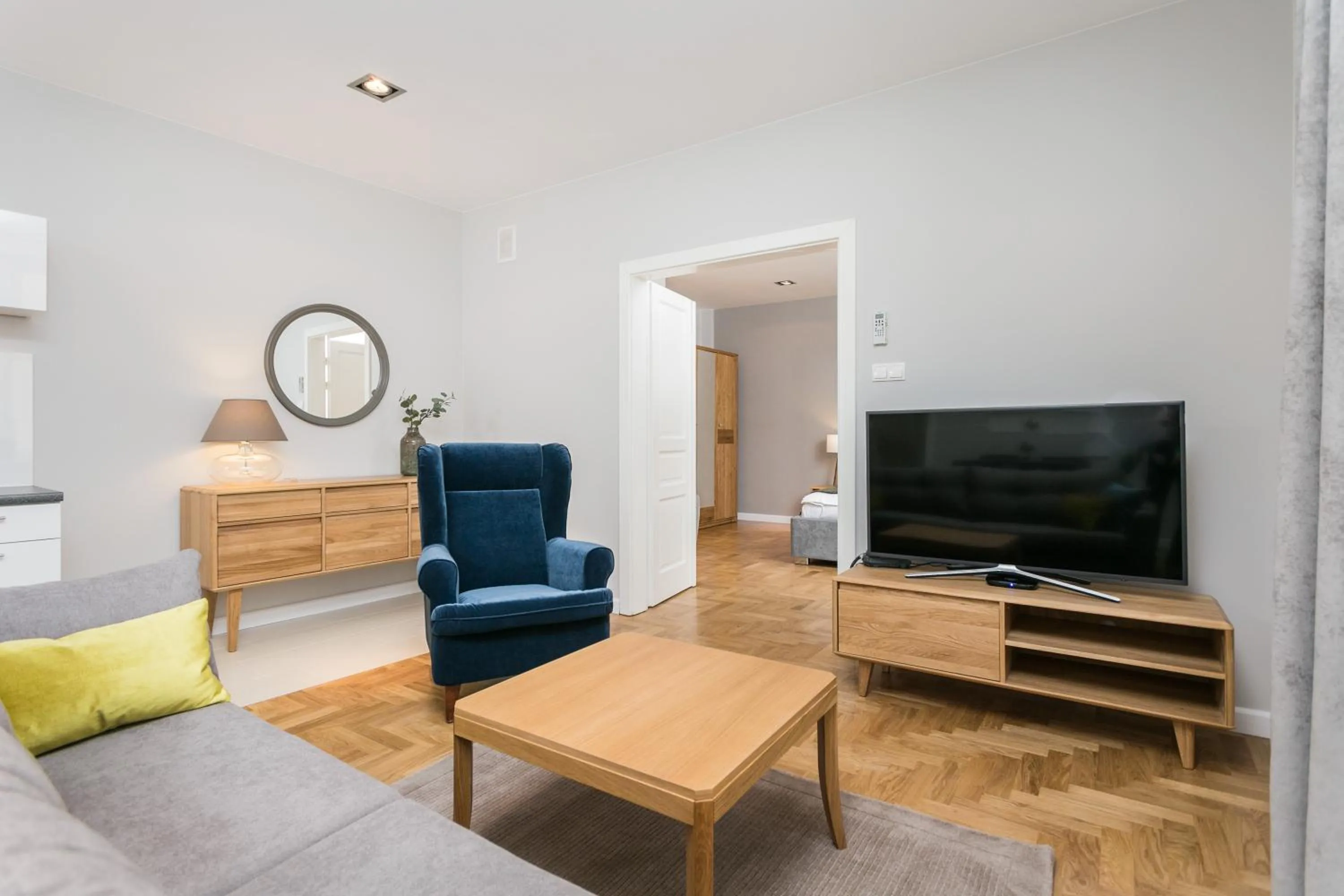 Living room in Venetian House Market Square Aparthotel