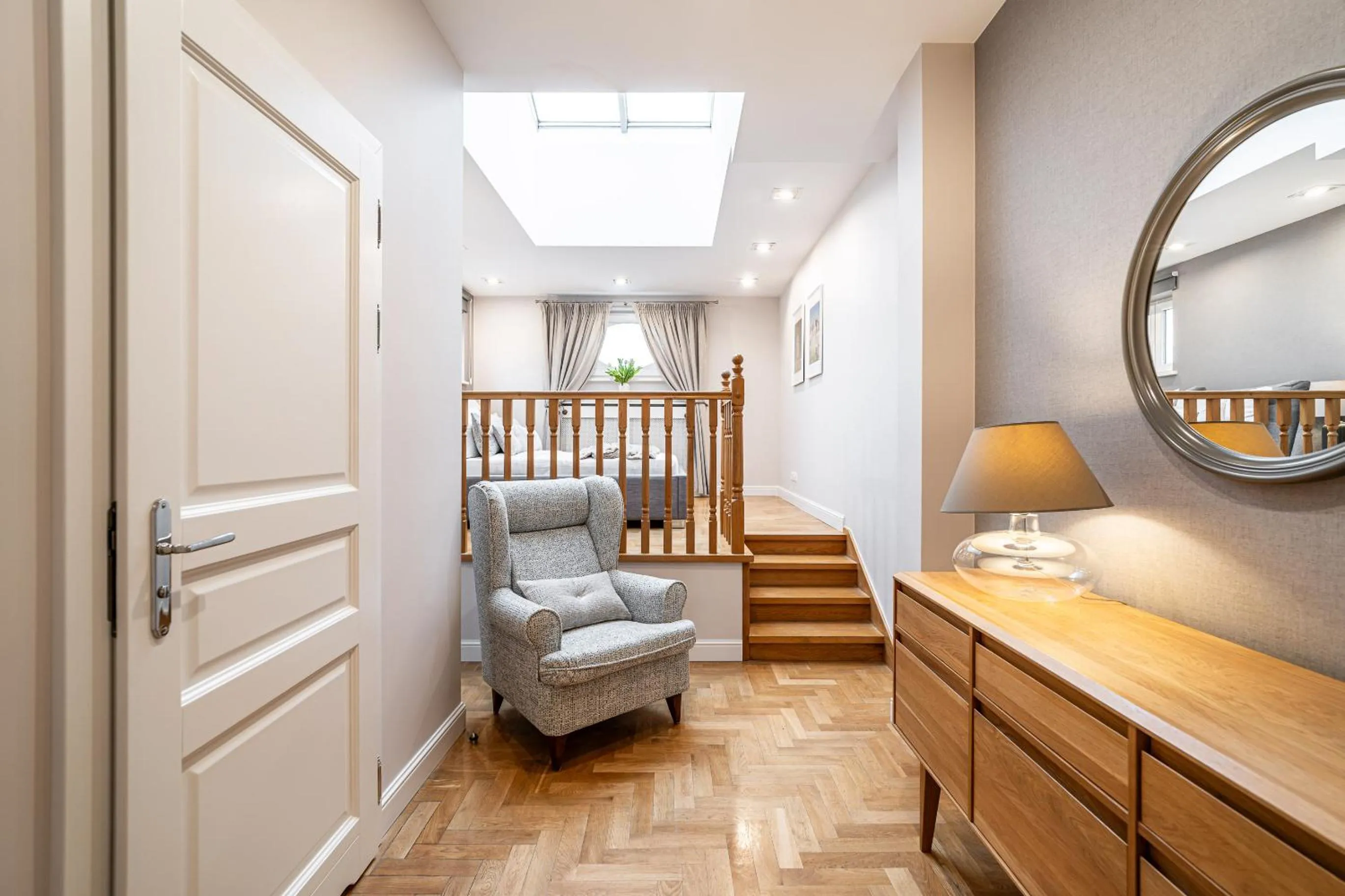 Bed in Venetian House Market Square Aparthotel