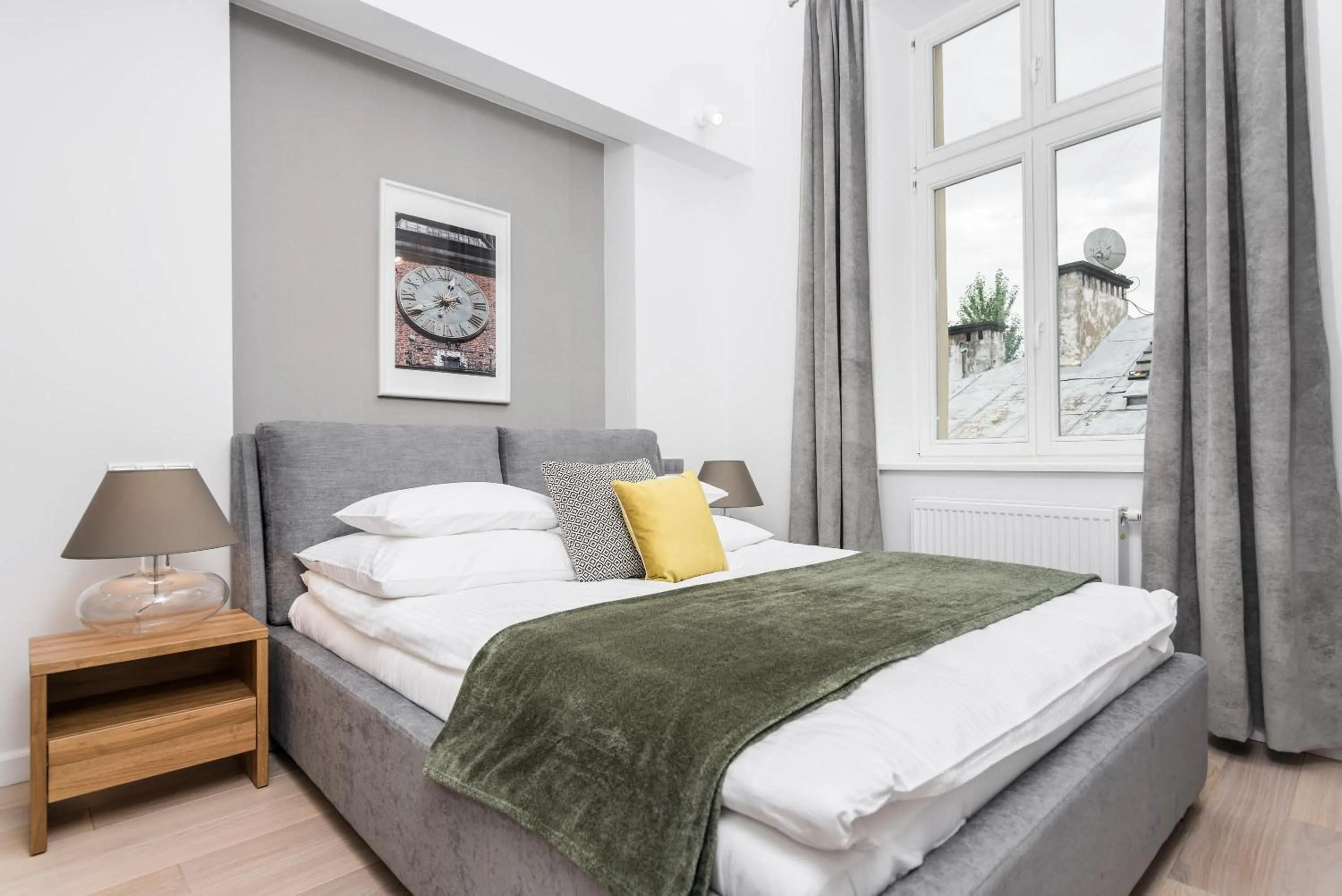 Bedroom, Bed in Venetian House Market Square Aparthotel