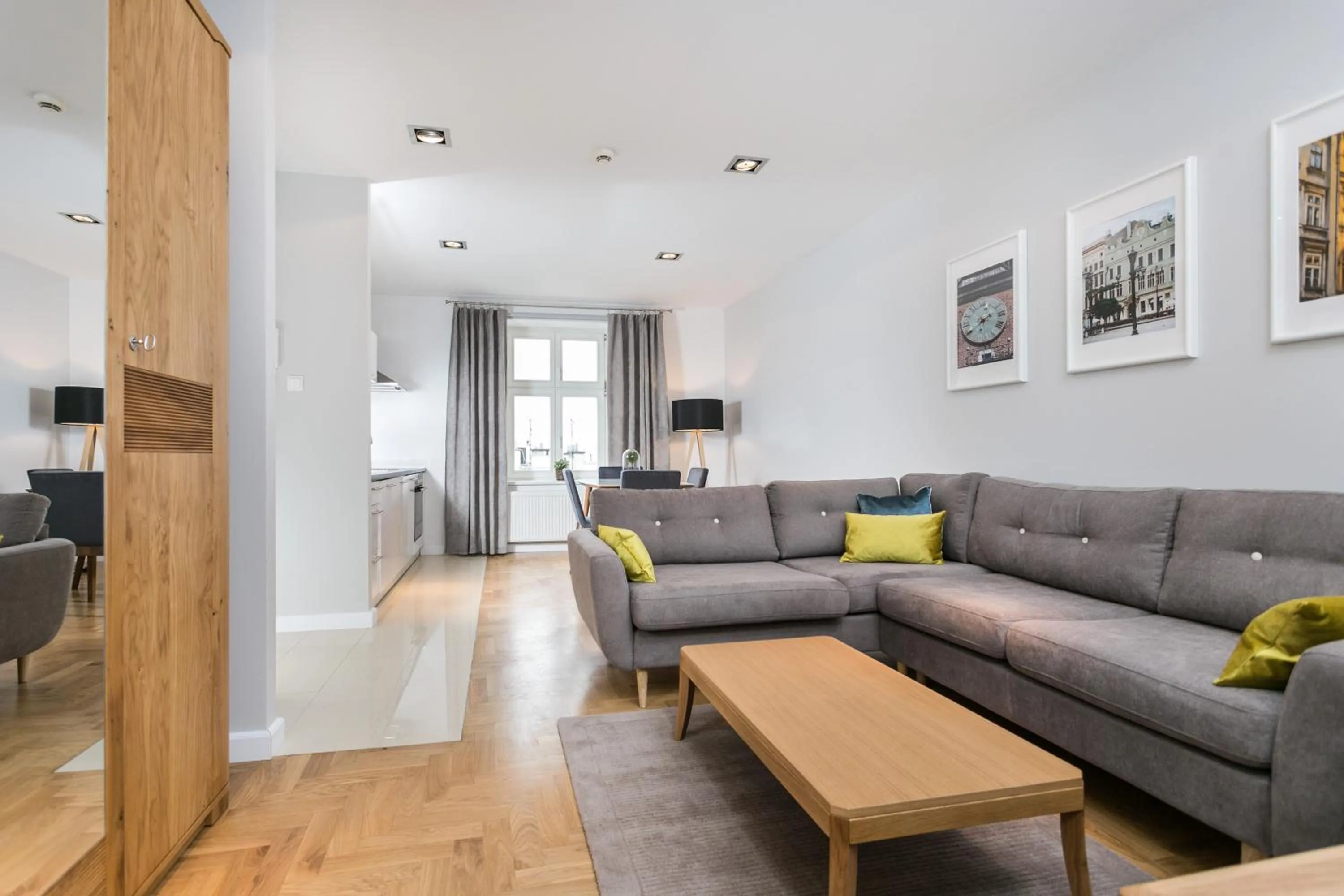 Living room in Venetian House Market Square Aparthotel