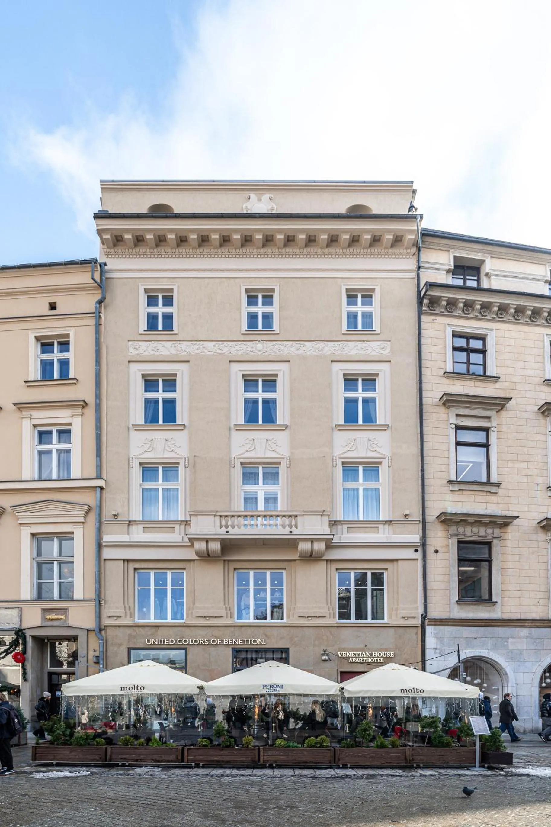 Property building in Venetian House Market Square Aparthotel