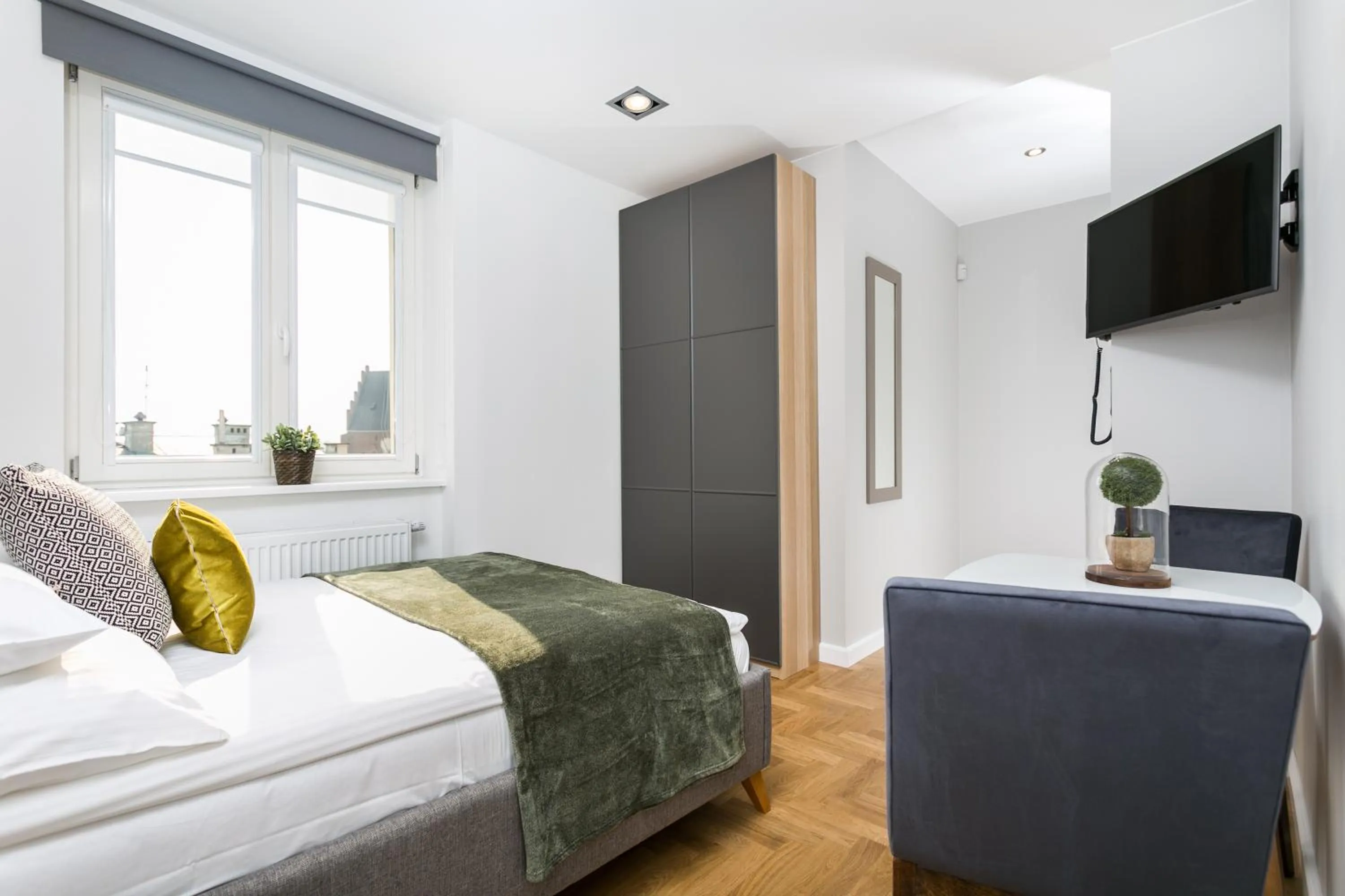 TV and multimedia, Bed in Venetian House Market Square Aparthotel