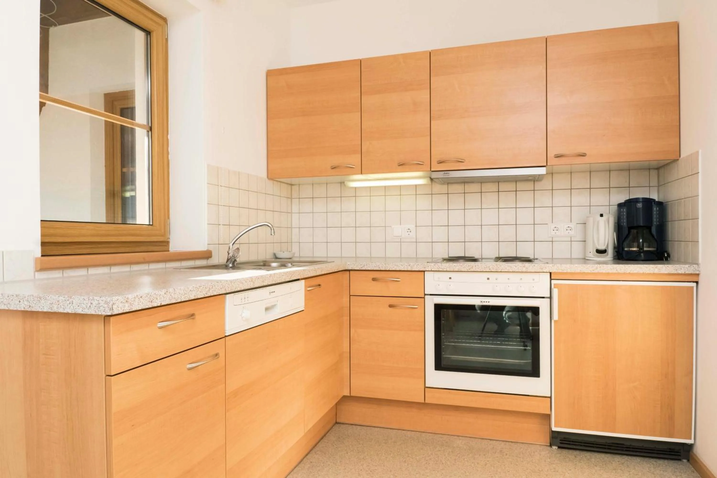 Kitchen or kitchenette in Haus Renate