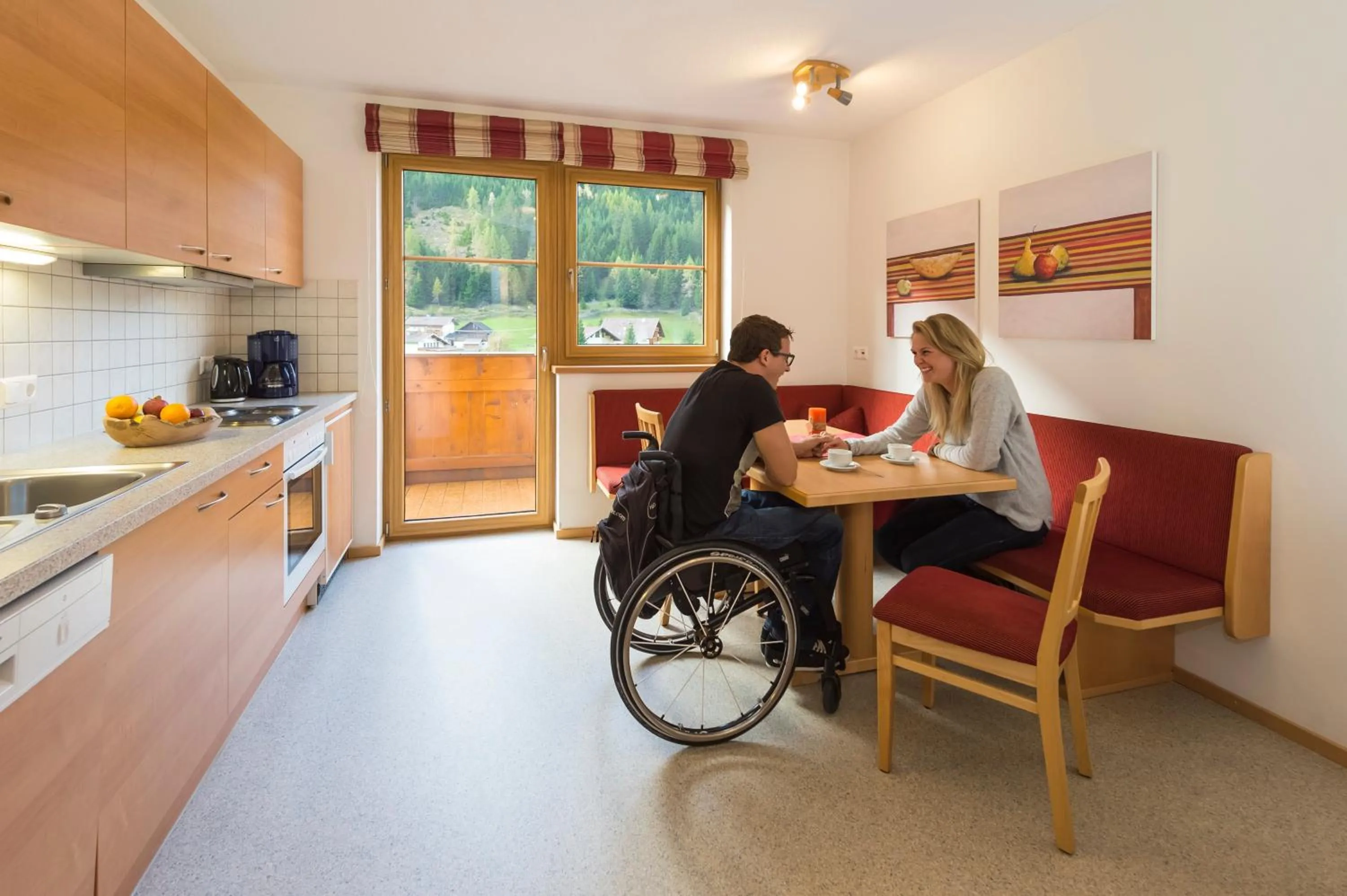 Kitchen or kitchenette in Haus Renate