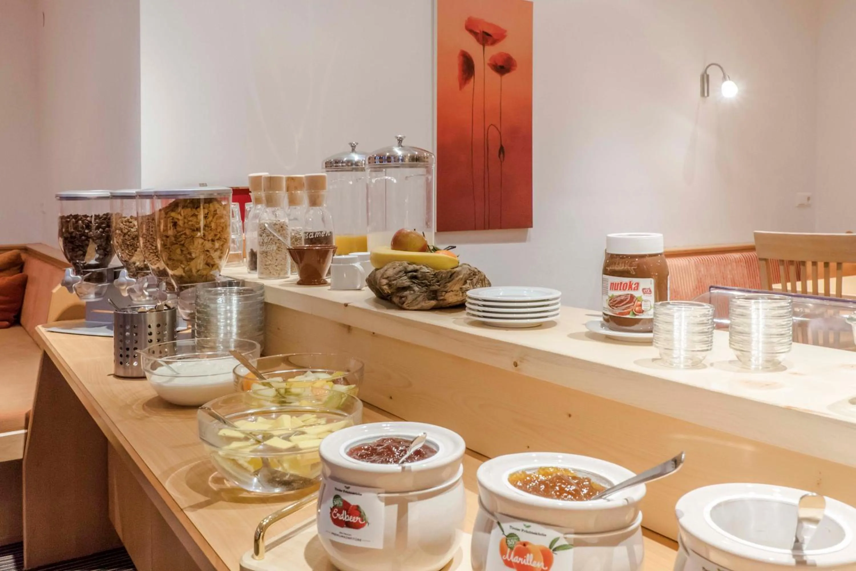 Food close-up in Haus Renate