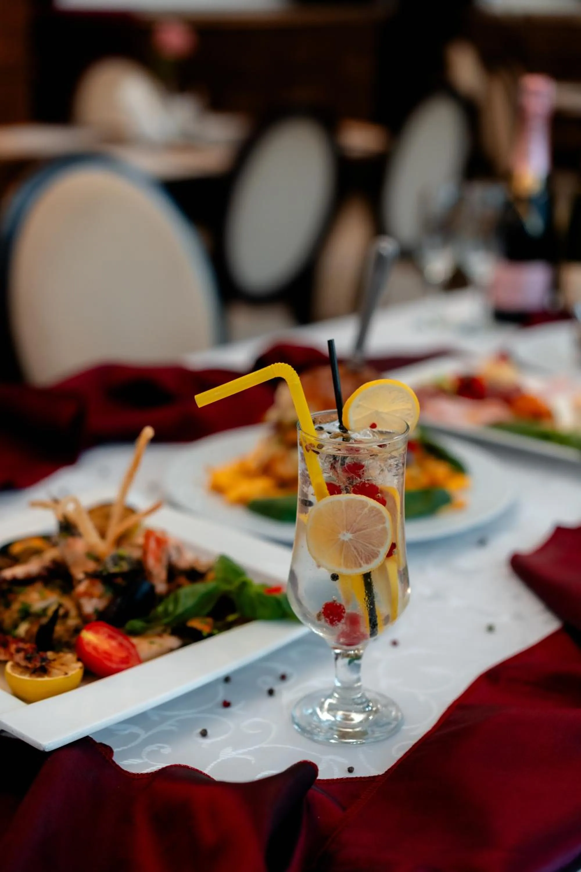 Food and drinks in Grand Hotel Sofianu
