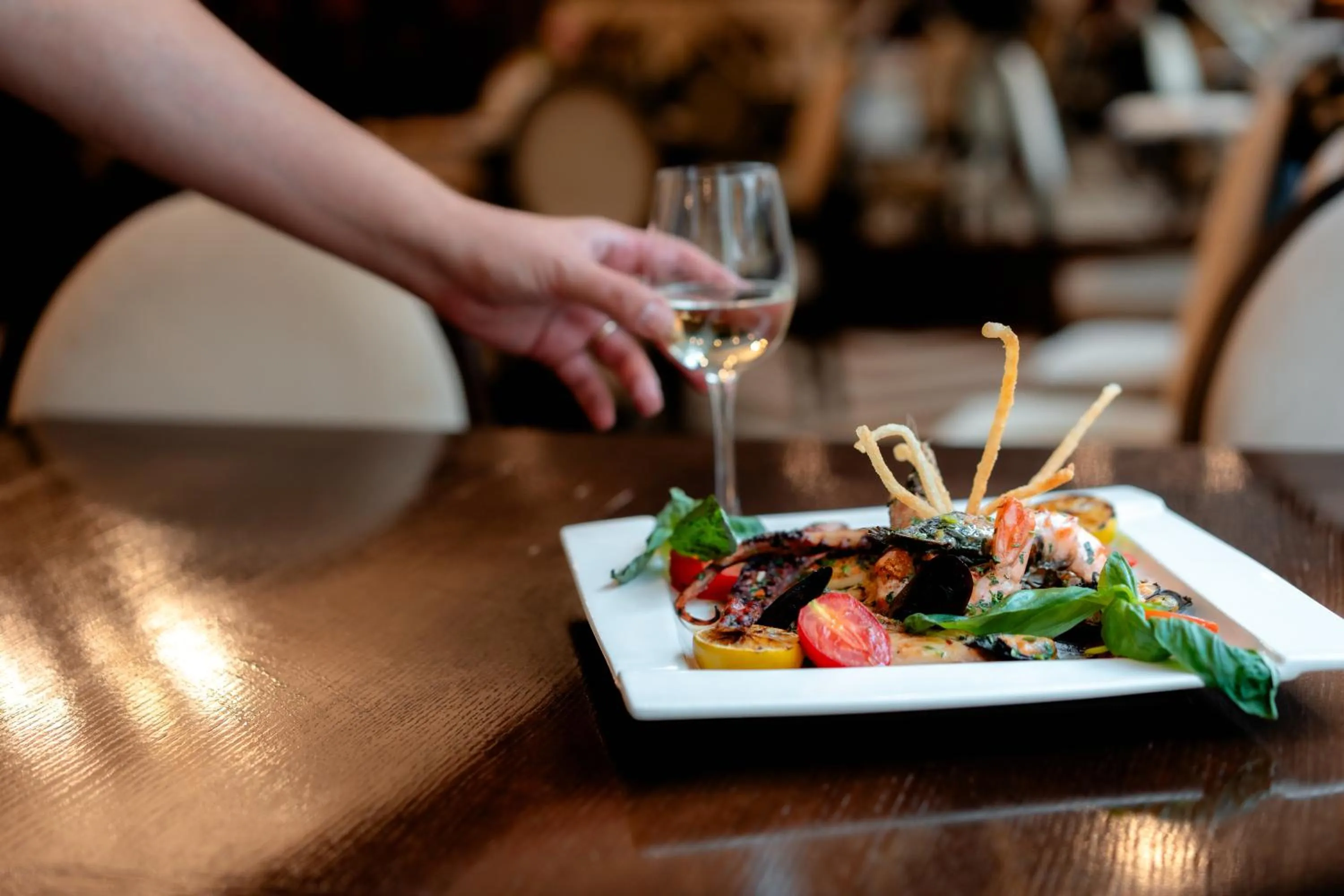 Food and drinks in Grand Hotel Sofianu