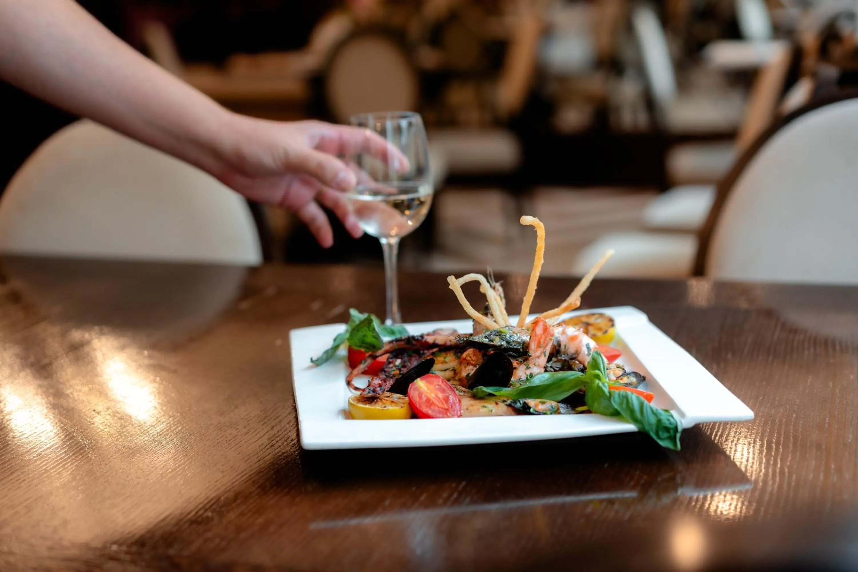 Food and drinks in Grand Hotel Sofianu